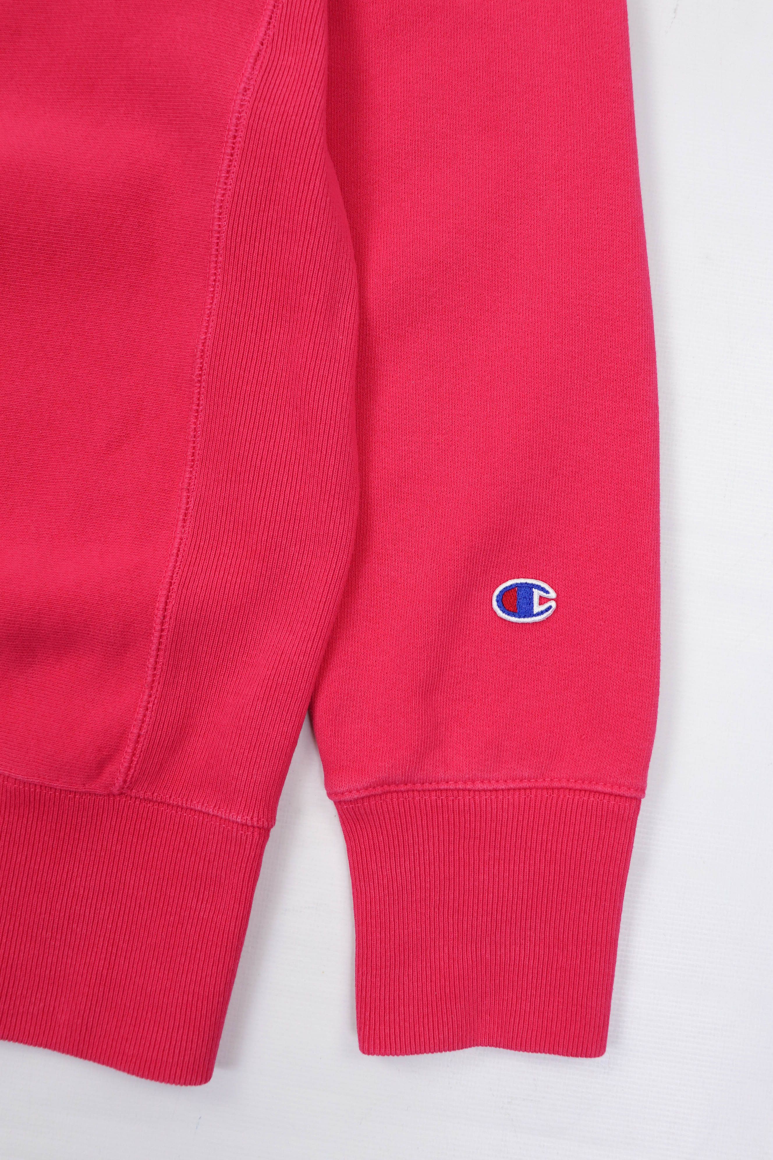 Champion Champion Reverse Weave Warm Up Pink Crewneck Sweatshirt Size M / US 6-8 / IT 42-44 - 6 Thumbnail
