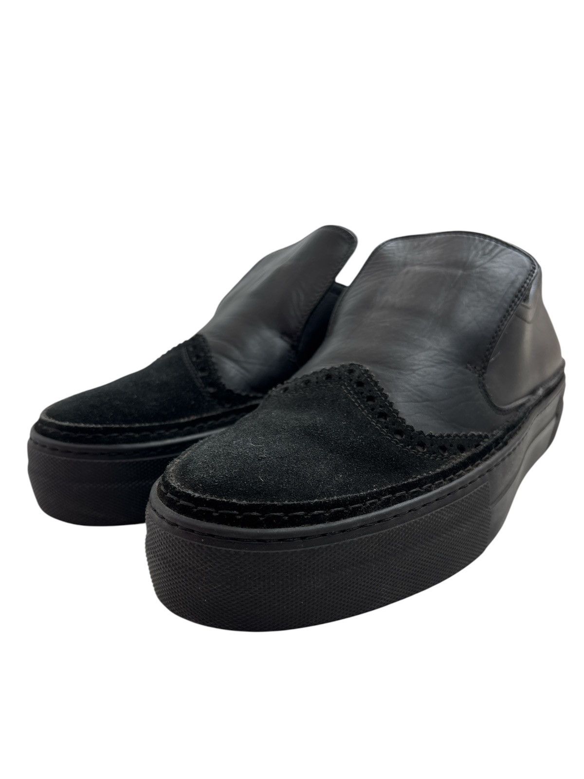Ann Demeulemeester Platform Slip-On Shoes Size US 7 / IT 37 - 1 Thumbnail