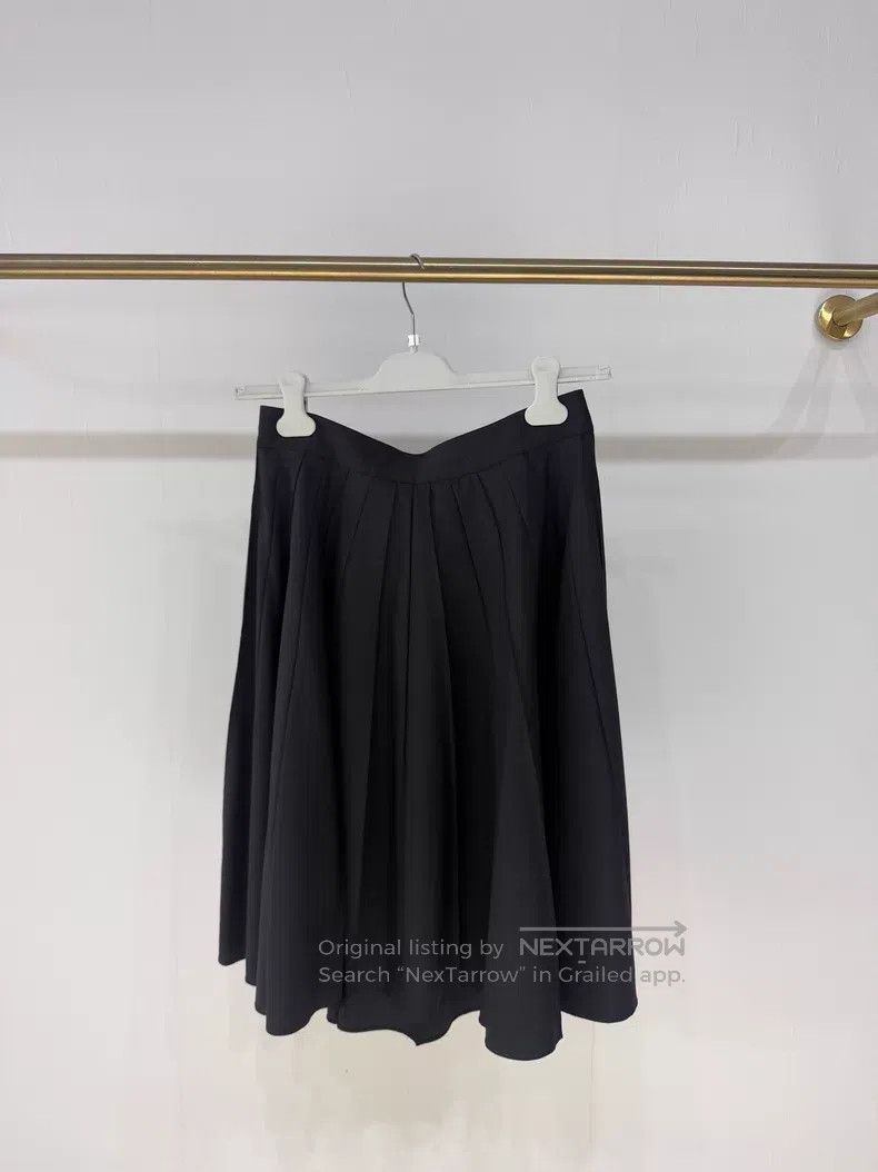 Hermes Hermes Heavy wool material irregular hem midi skirt Size 25" / US 0 / IT 36 - 2 Thumbnail