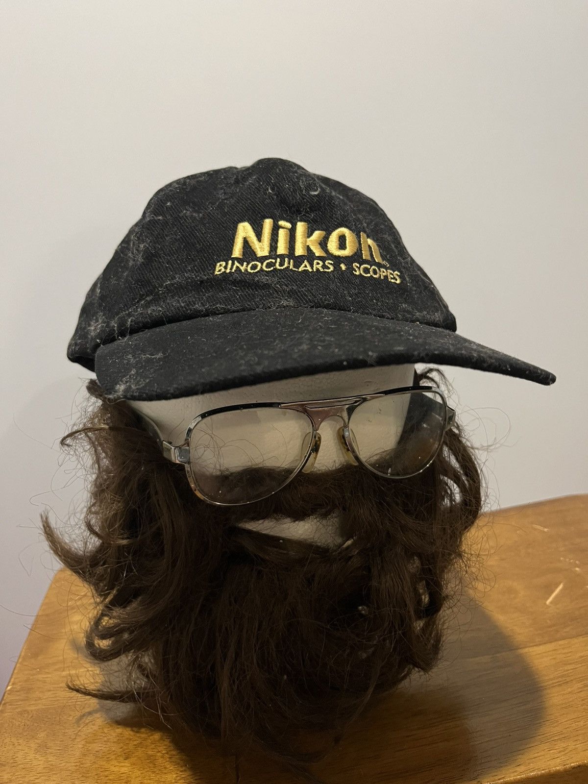 Nikon Vintage USA Nikon Cameras Promo Black Snapback Hat Size ONE SIZE - 3 Thumbnail