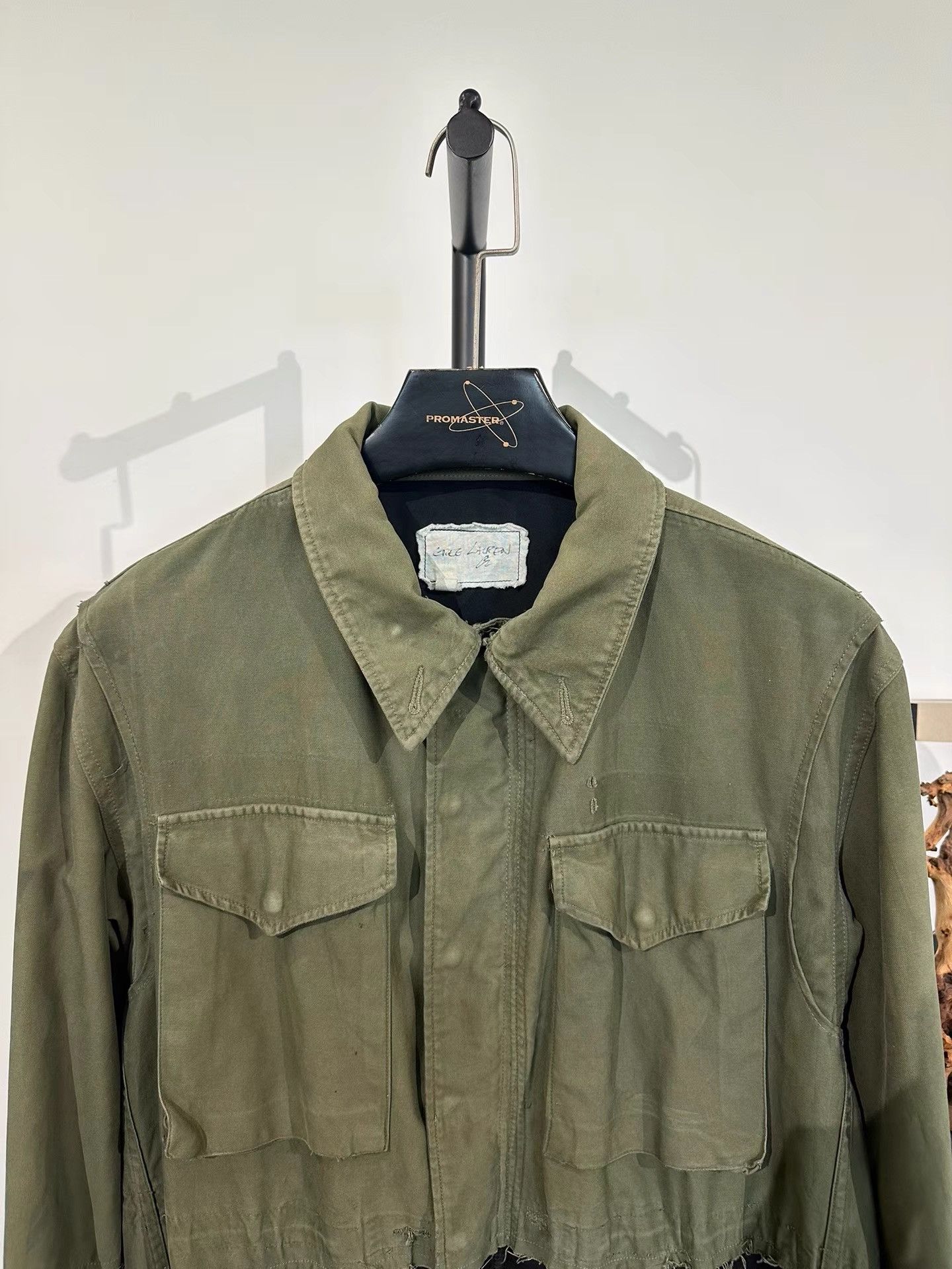 Greg Lauren Greg Lauren GL Leather Spliced Work Jacket K35 Size US L / EU 52-54 / 3 - 3 Thumbnail