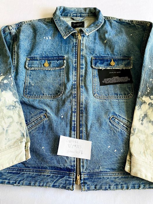 Fear of God Fifth Collection Selvedge Denim Painter Work
