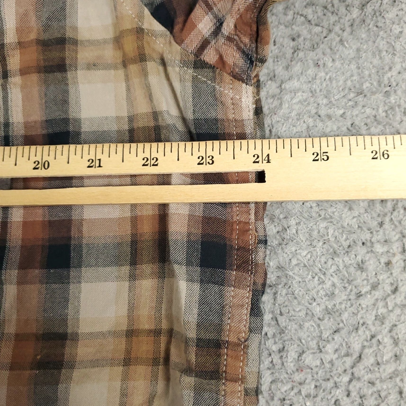 Vintage Columbia Mens Shirt Size L Brown Plaid Button-Up Long Sleeve Casual Dressy Modern Preppy Collected American Classic Size US L / EU 52-54 / 3 - 5 Thumbnail