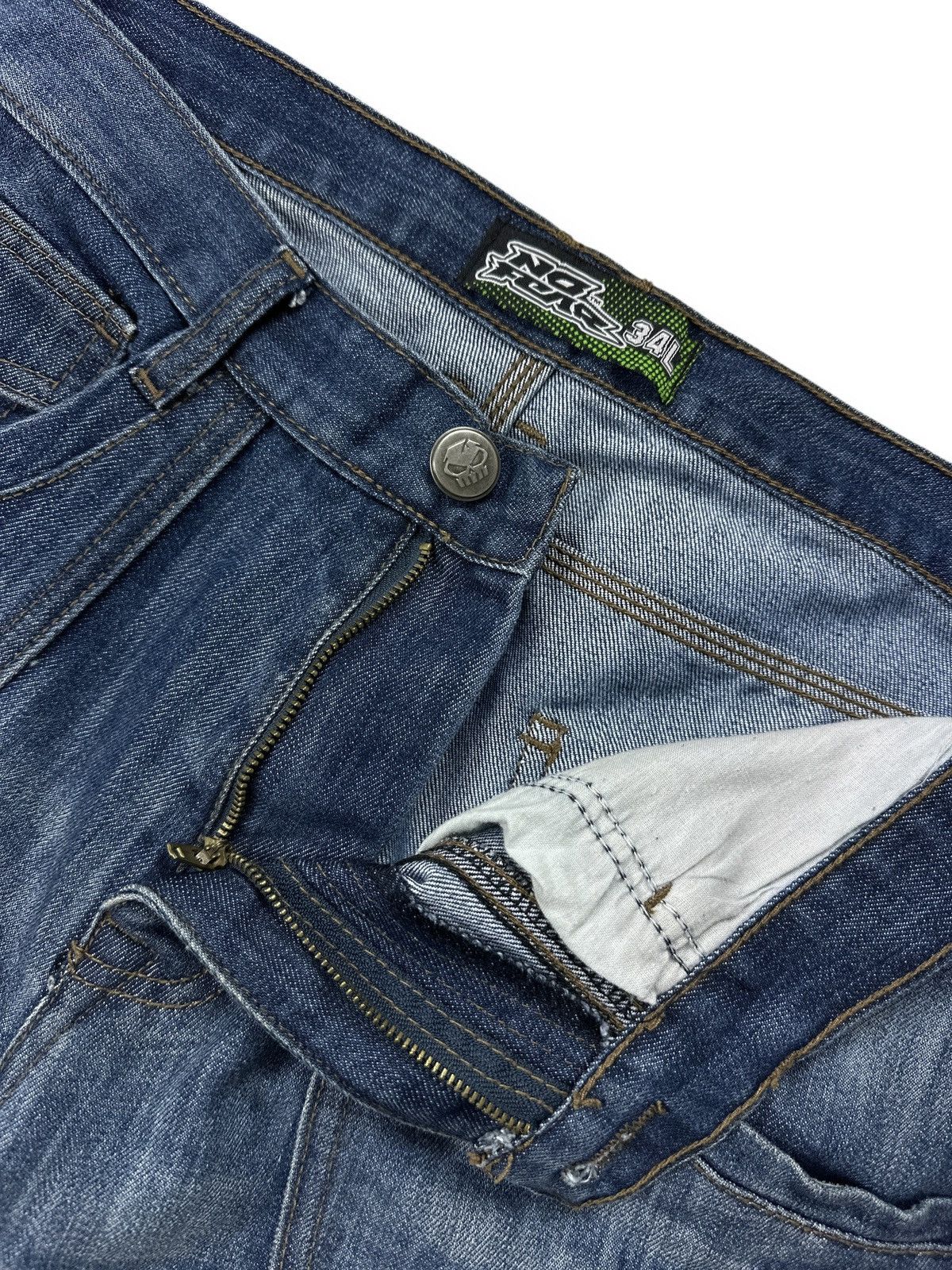 No Fear Vintage Y2K No Fear Straight Jeans Skate Style Men’s W34 Size US 34 / EU 50 - 10 Thumbnail