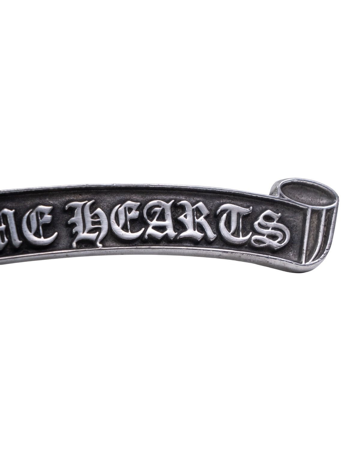Chrome Hearts *VERY RARE* Chrome Hearts Silver Scroll Plaque Display Size ONE SIZE - 4 Thumbnail