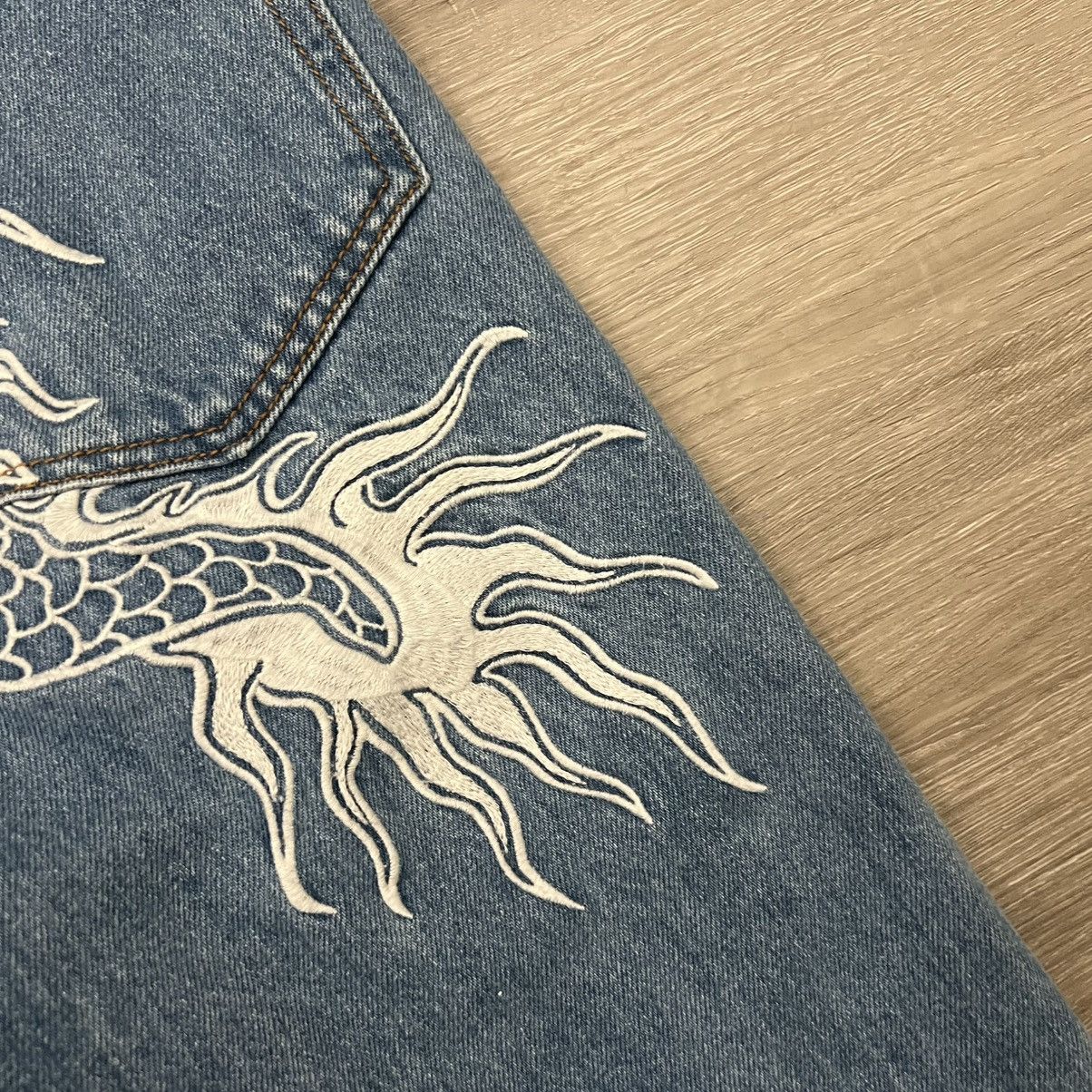 The GV Gallery GV Gallery Raspberry Hills Dragon Denim Jeans Size US 28 / EU 44 - 15 Thumbnail