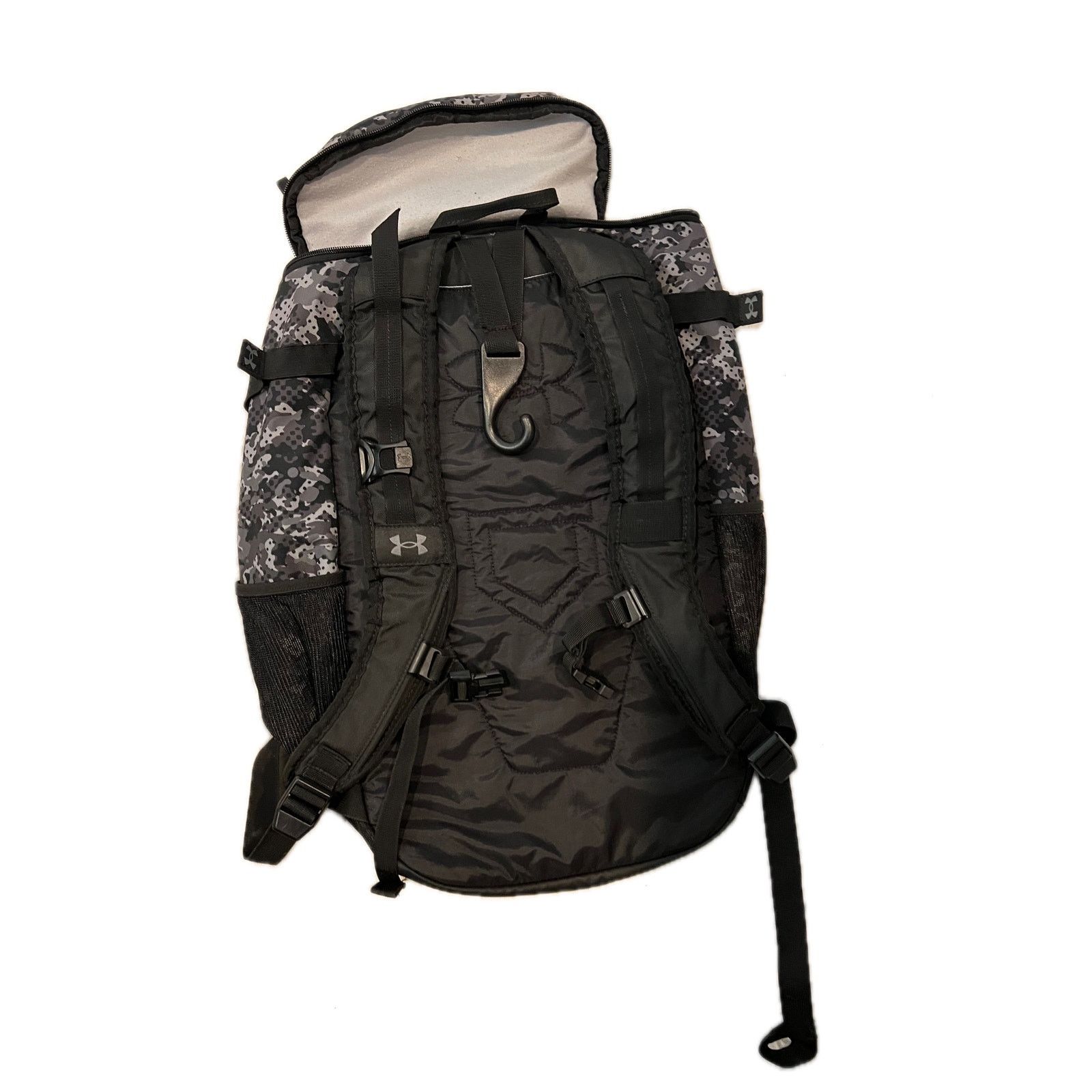 Under Armour Under Armour Gray Camo Hustle Backpack - Gamebag Size ONE SIZE - 2 Thumbnail