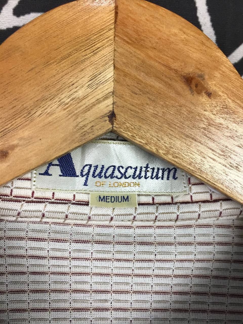 Aquascutum Aquascutum Of London Made In Japan Classic Checked Polo Tee Size US M / EU 48-50 / 2 - 8 Thumbnail