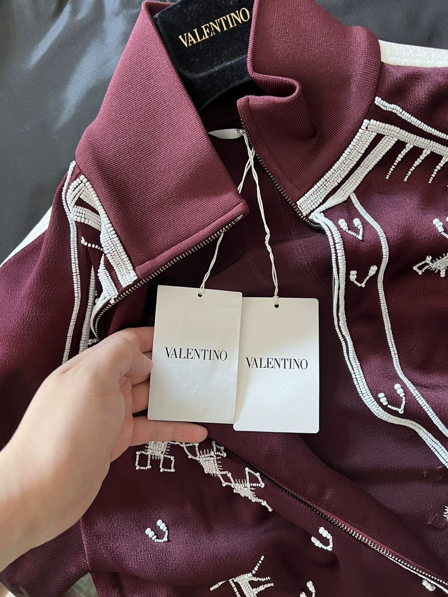 Valentino Valentino Runway Reflective High-End Jacket 50 New Size US M / EU 48-50 / 2 - 4 Thumbnail