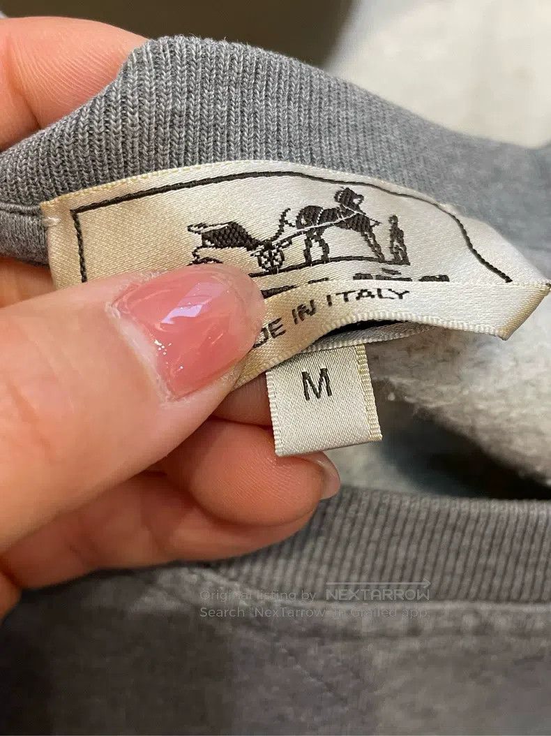 Hermes Hermes Sweatshirt, Grey Size US M / EU 48-50 / 2 - 3 Thumbnail