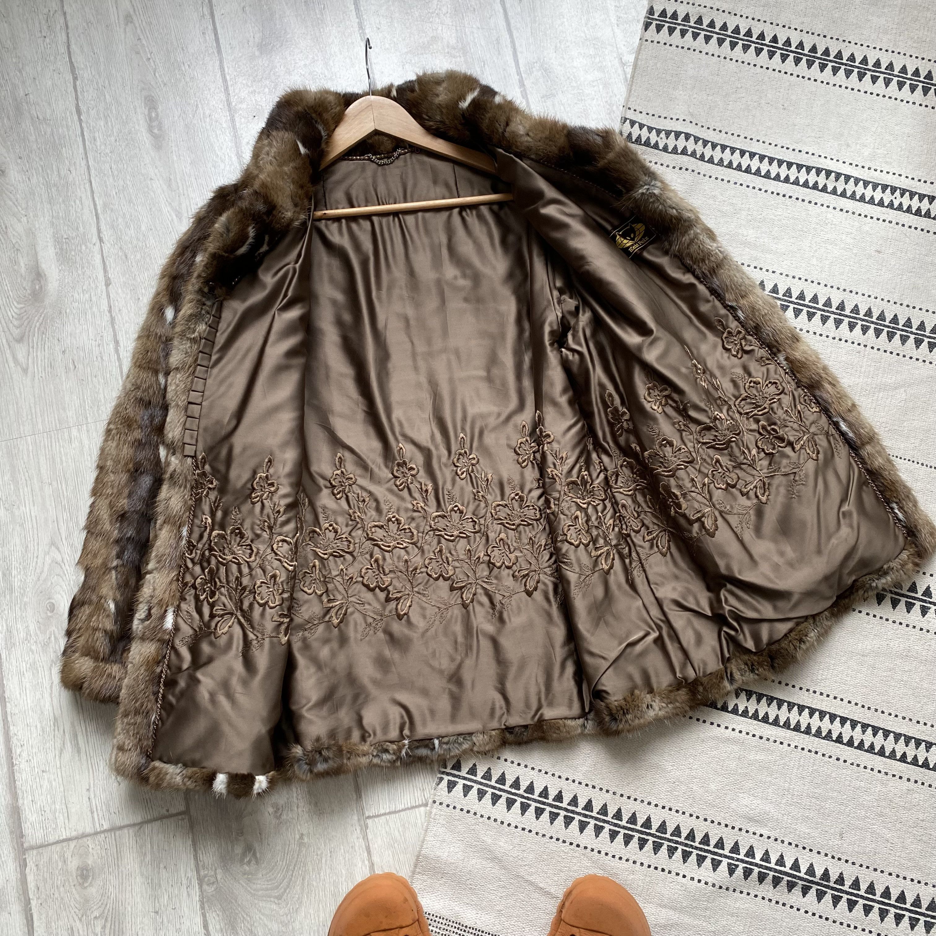 Genuine Leather Vintage 80-90s Oldmoney Real fur coat jacket Luxury Size M / US 6-8 / IT 42-44 - 6 Thumbnail
