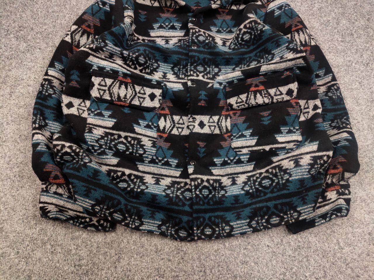 Other Rfausntiy Design overshirt Aztec flannel pocket Jacket Size US M / EU 48-50 / 2 - 9 Thumbnail