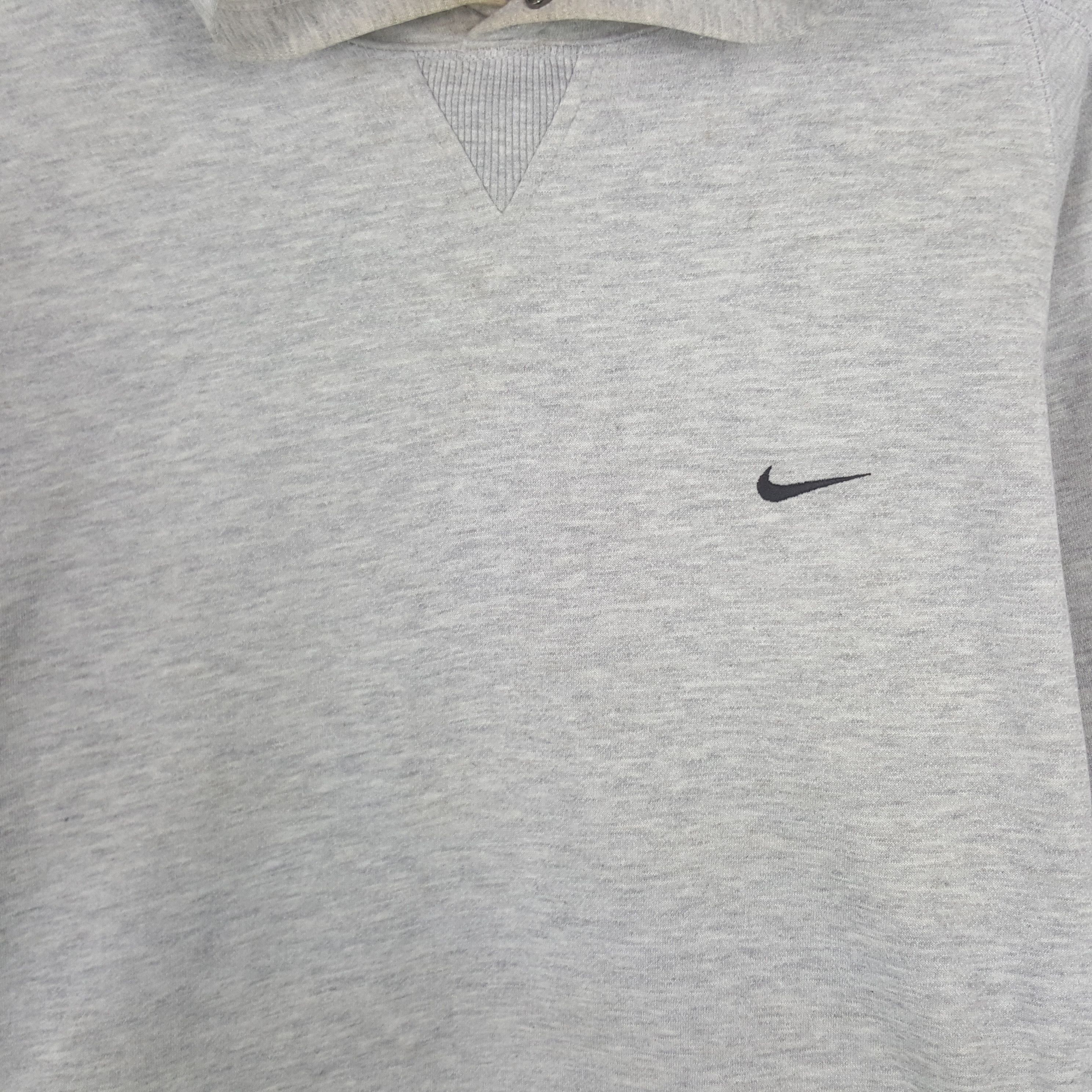 Nike × Vintage Vintage Nike Small Logo Sweatshirt Hoodie Size US M / EU 48-50 / 2 - 2 Thumbnail