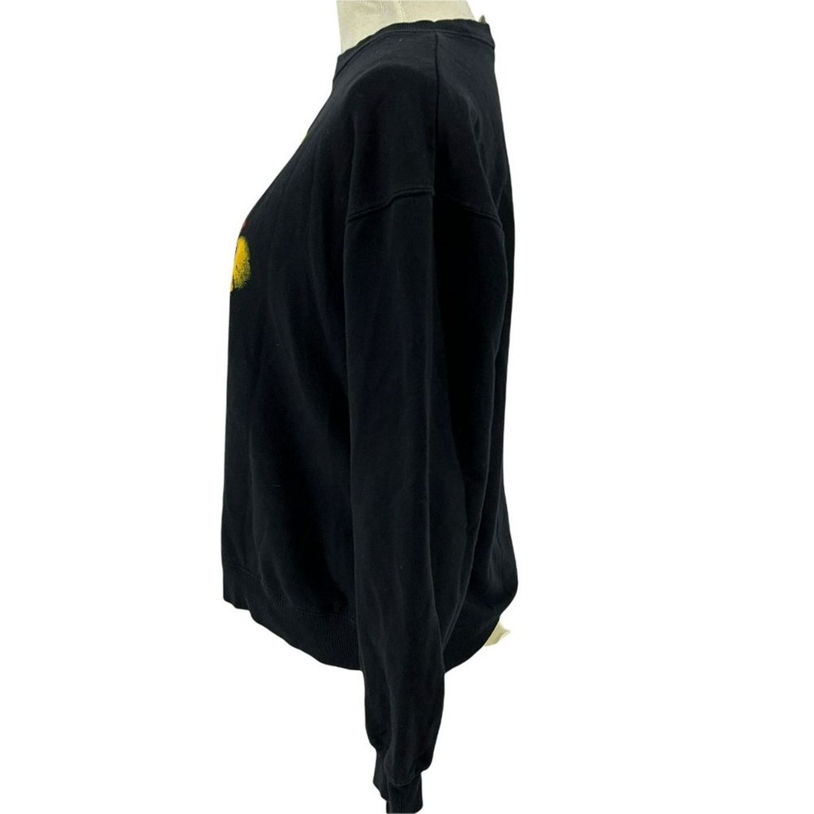 Disney Disney Winnie the Pooh Bear Black Crew Neck Pullover Size S / US 4 / IT 40 - 4 Thumbnail