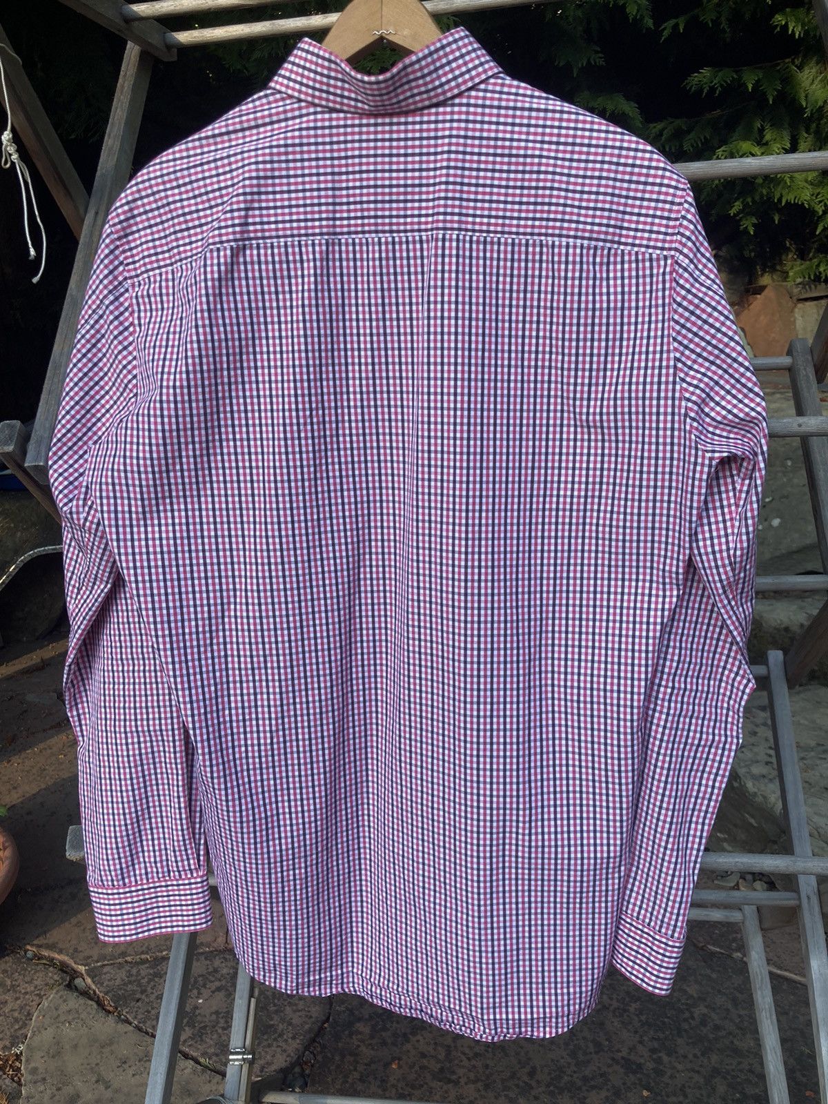 Hugo Boss Hugo Boss Red Label Plaid button-down shirt spread collar Size US S / EU 44-46 / 1 - 4 Thumbnail