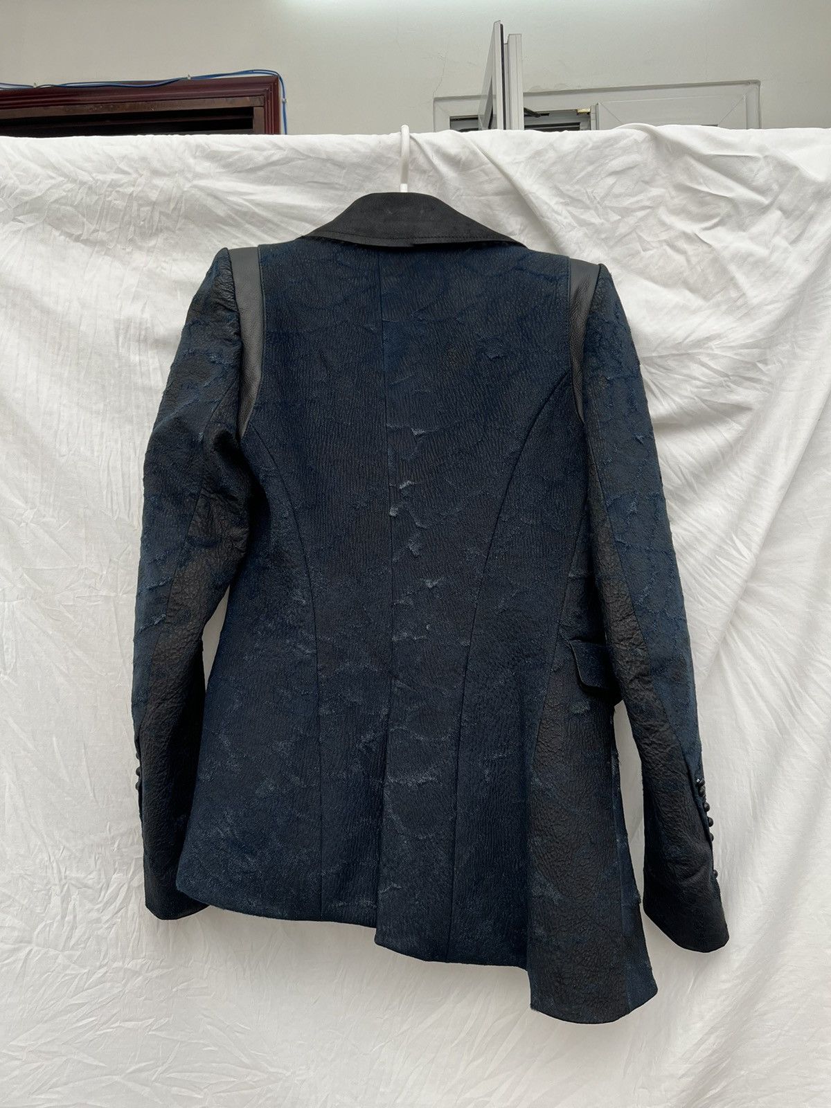 If Six Was Nine If Six Was Nine asymmetric cut leather hair blazer Size 46S - 5 Thumbnail