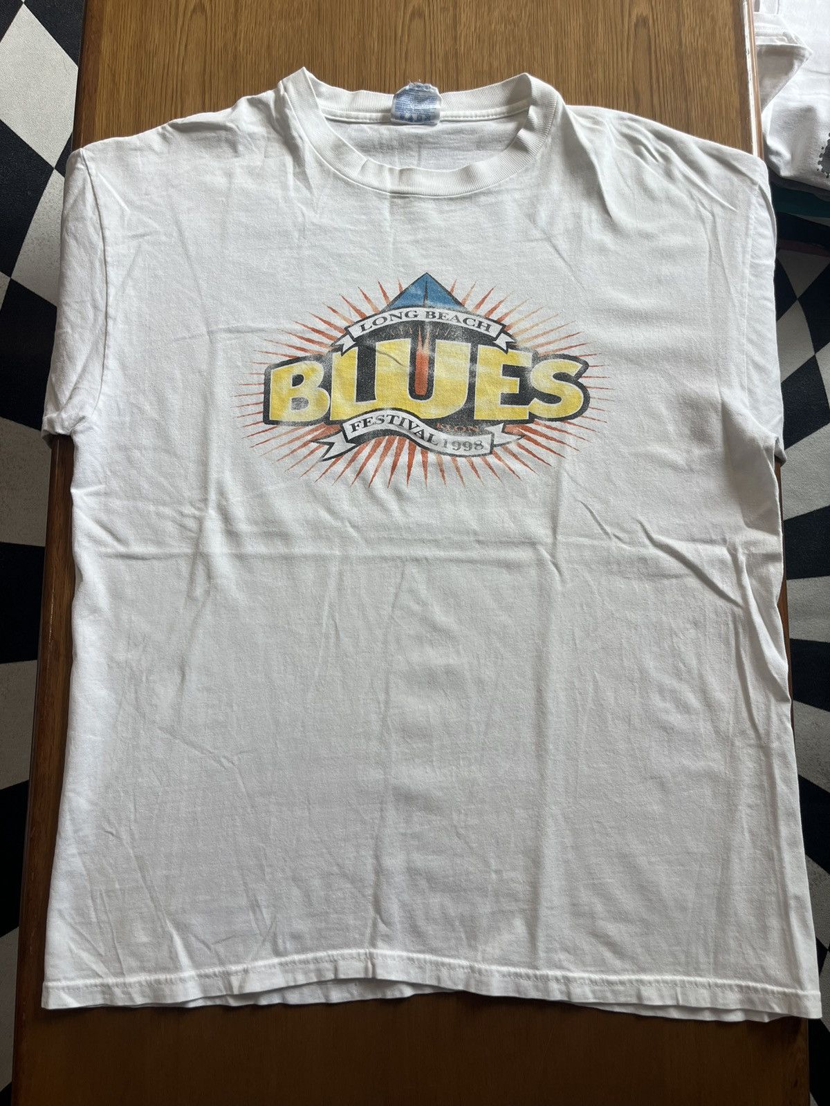 Band Tees Vintage Long Beach BLUES Festival 1998’s Tshirt Size US L / EU 52-54 / 3 - 4 Thumbnail