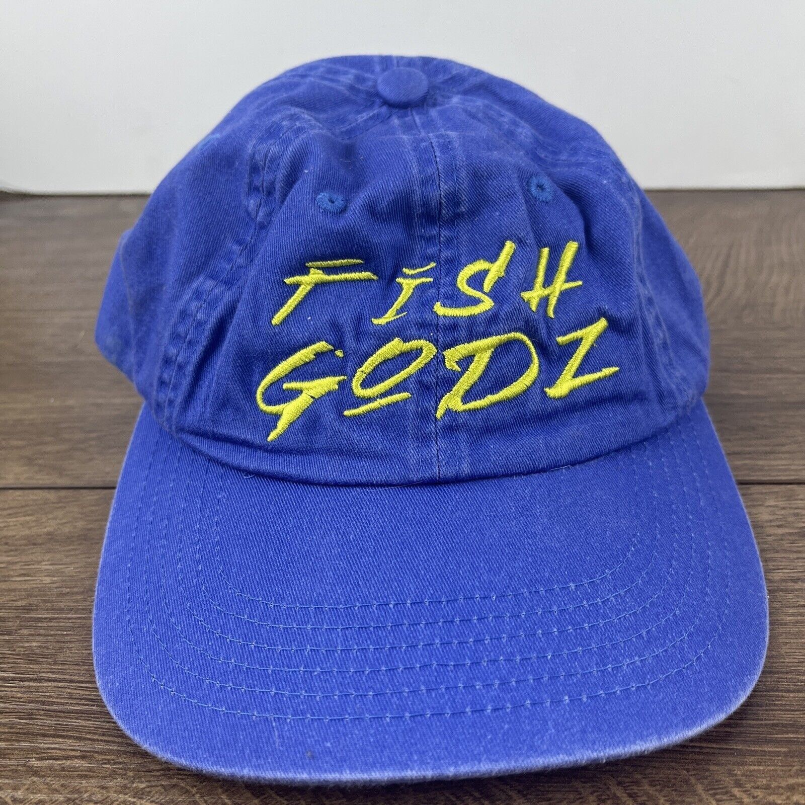 Other Fish Godz Hat Blue Hat Adjustable Adult Size Blue Hat Cap Size ONE SIZE - 5 Thumbnail