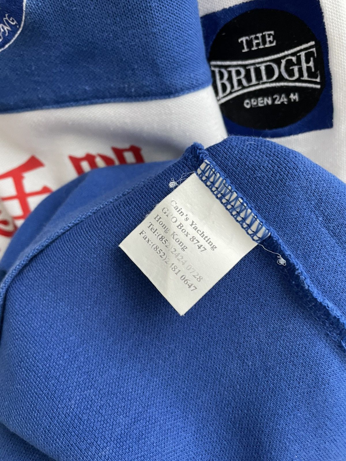 Vintage RARE VNTG Wanchai Hash Hong Kong Jersey Shirt Caints Rugby Size US XL / EU 56 / 4 - 14 Thumbnail
