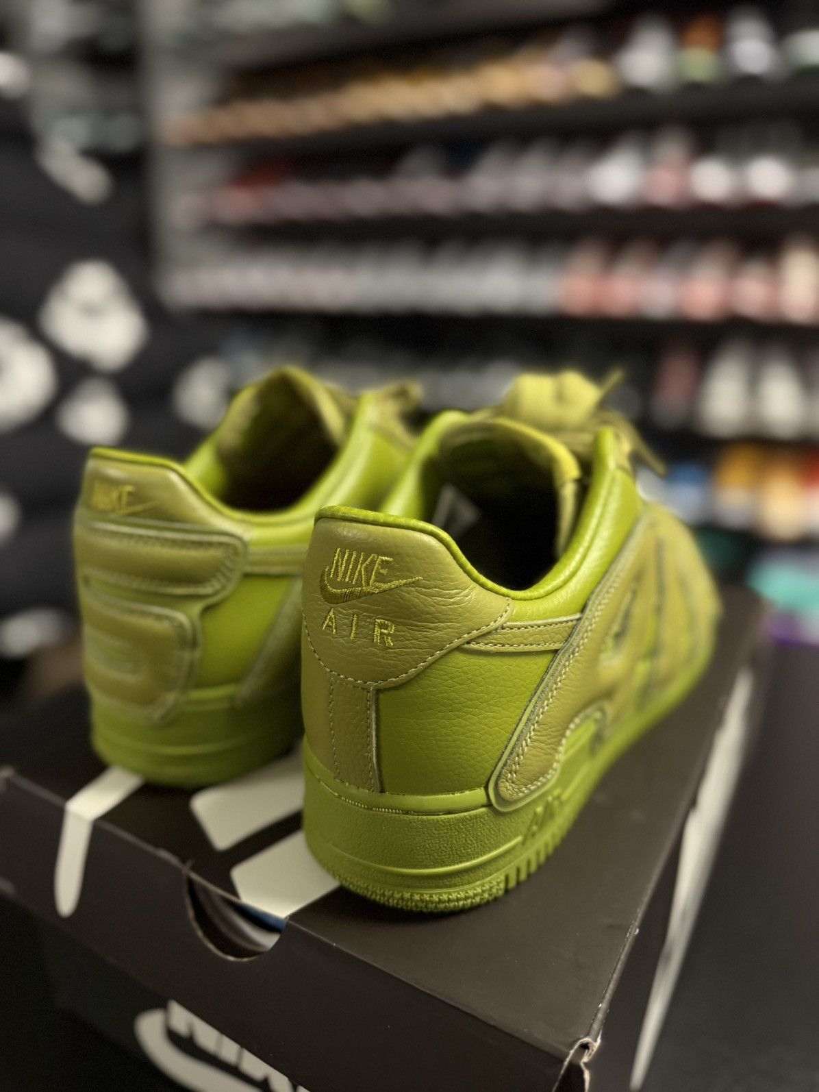 Cactus Plant Flea Market × Nike Nike Air Froce 1 CPFM Moss Size 11.5 Brand New Size US 11.5 / EU 44-45 - 14 Thumbnail