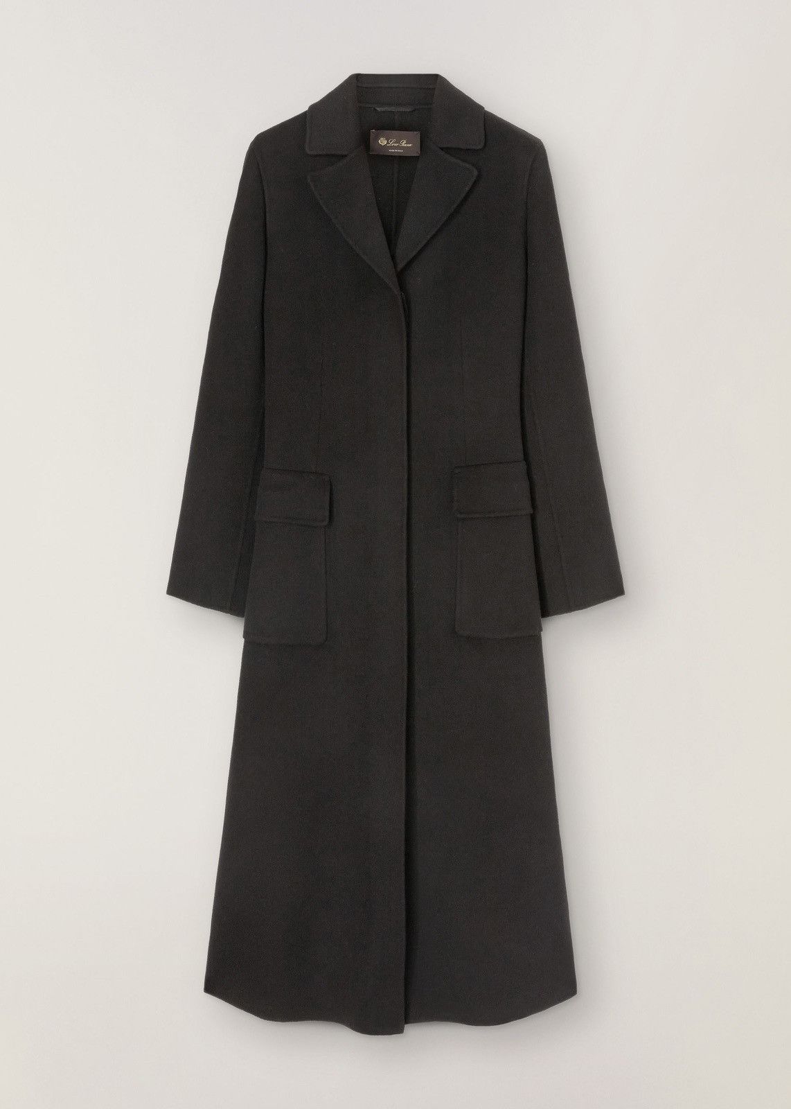 image of Loro Piana O1Loc1C0124 Coat In Shadow, Women's (Size XL)