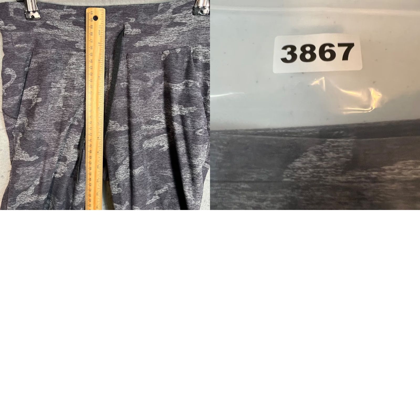 Lululemon Lululemon Womens Gray Camouflage Jogger Pants - Size 4, Drawstring, Athletic | 29 Inseam | Pockets | Regular, Polyester Spandex | 8/10 Vintage? No Size 27" / US 4 / IT 40 - 8 Thumbnail