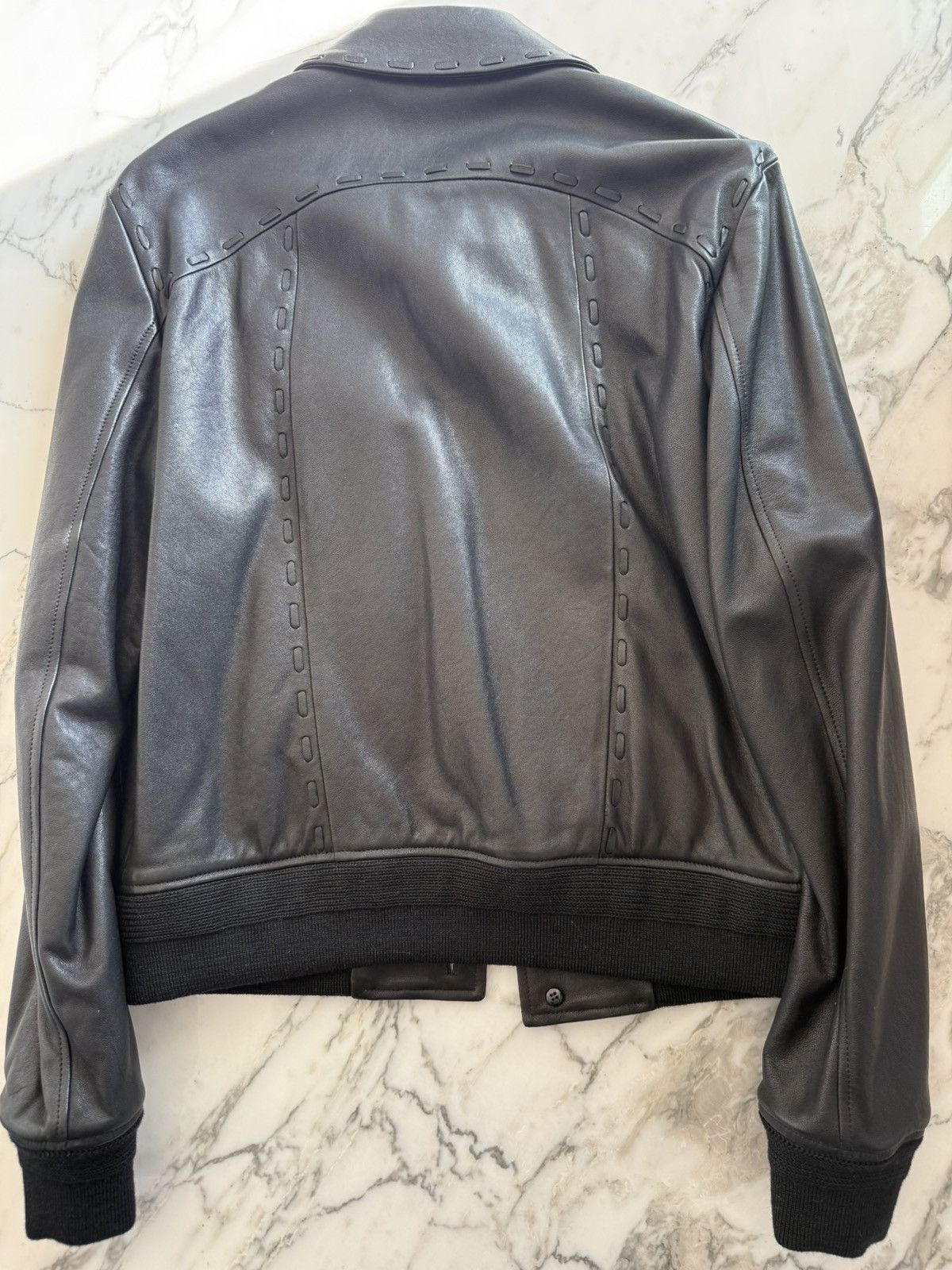 Saint Laurent Paris Saint Laurent SS18 Woven Leather Jacket Size US S / EU 44-46 / 1 - 4 Thumbnail