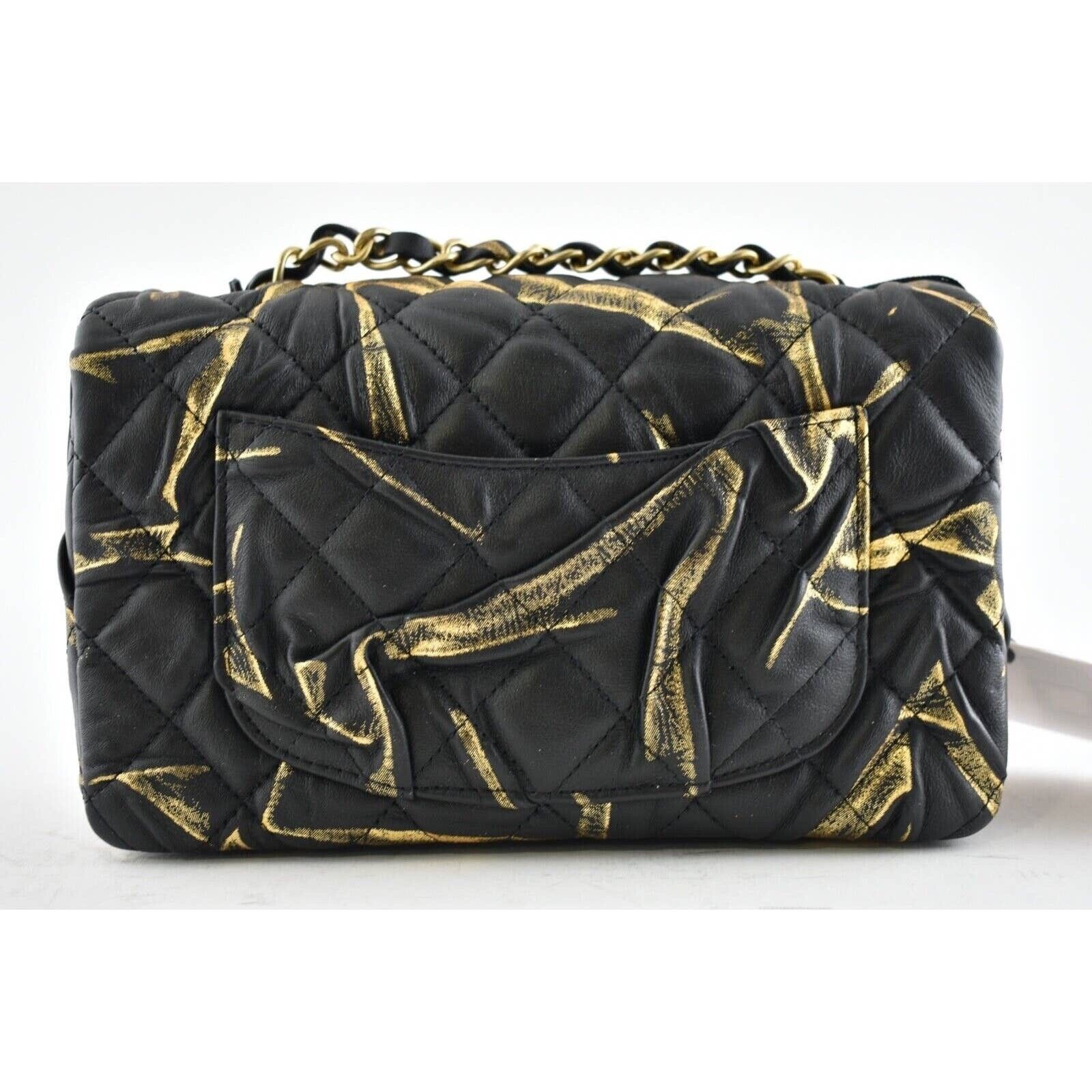 Chanel Chanel Mini Flap Rectangle CC Quilted Chain Crossbody Bag Size ONE SIZE - 5 Thumbnail