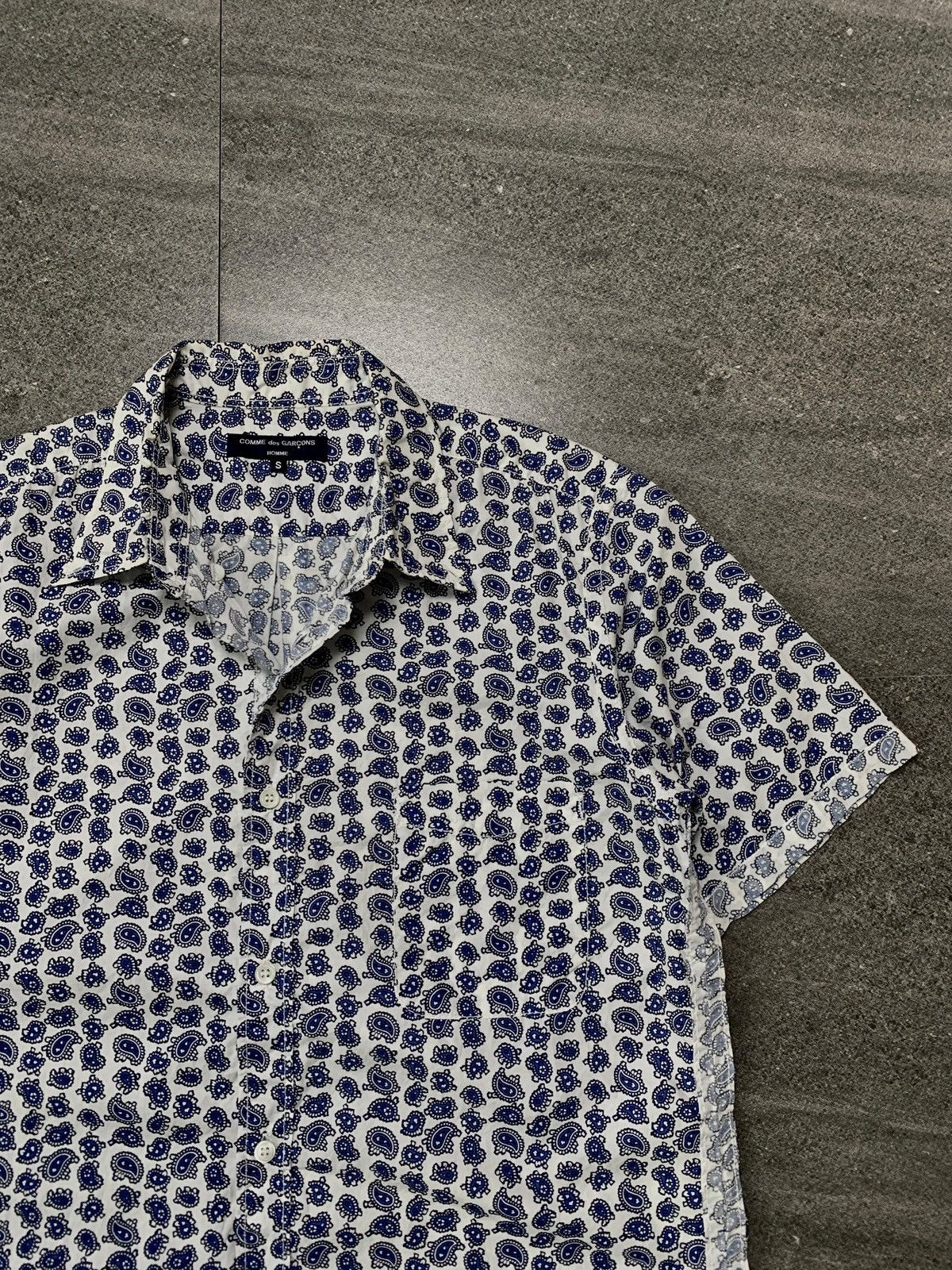 Comme des Garcons Homme FREE IMPORT TAX Paisley SS Shirts Size US S / EU 44-46 / 1 - 3 Thumbnail
