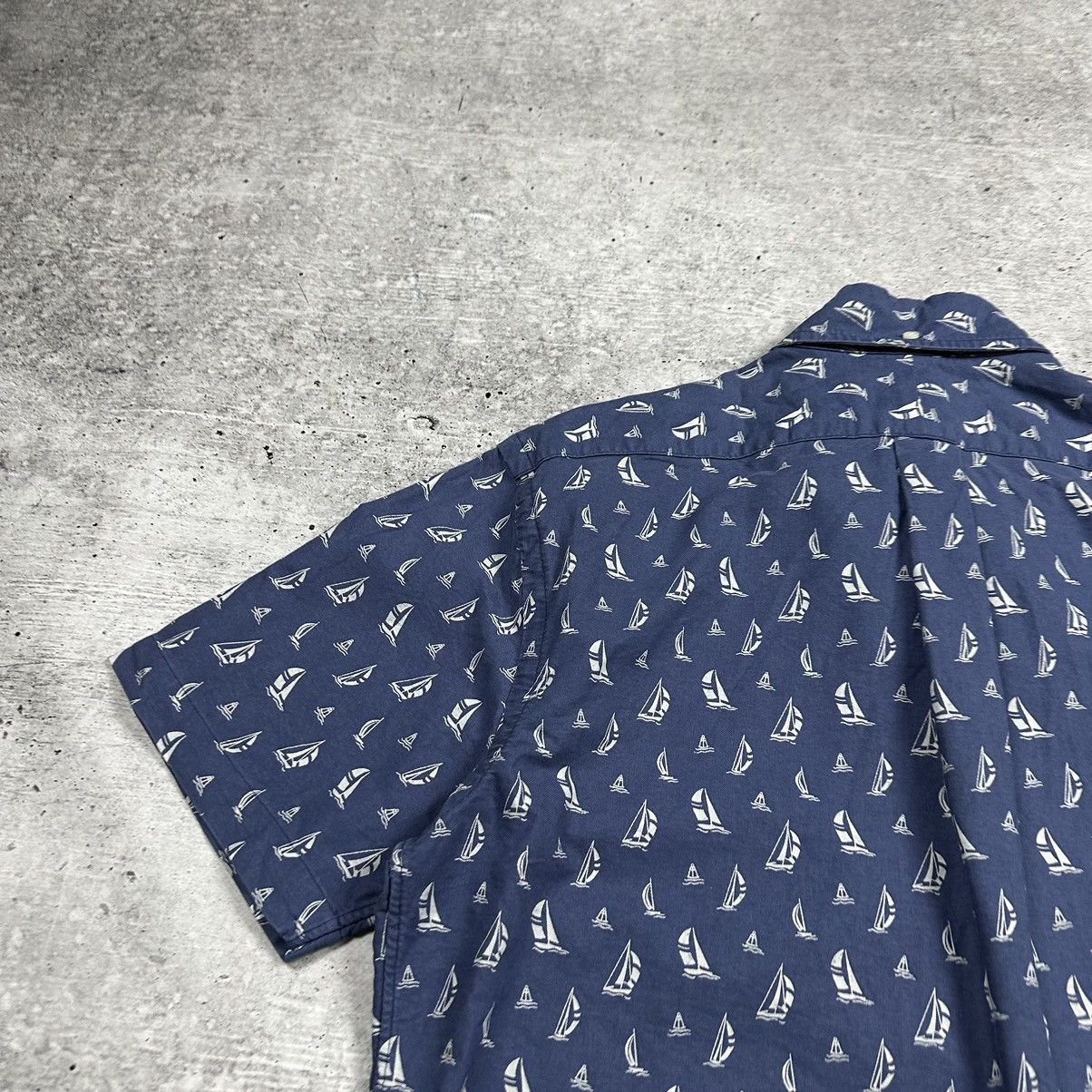 Polo Ralph Lauren Polo Ralph Lauren Yachts Short Sleeve Slim Fit Shirt Men’s Size US M / EU 48-50 / 2 - 12 Thumbnail