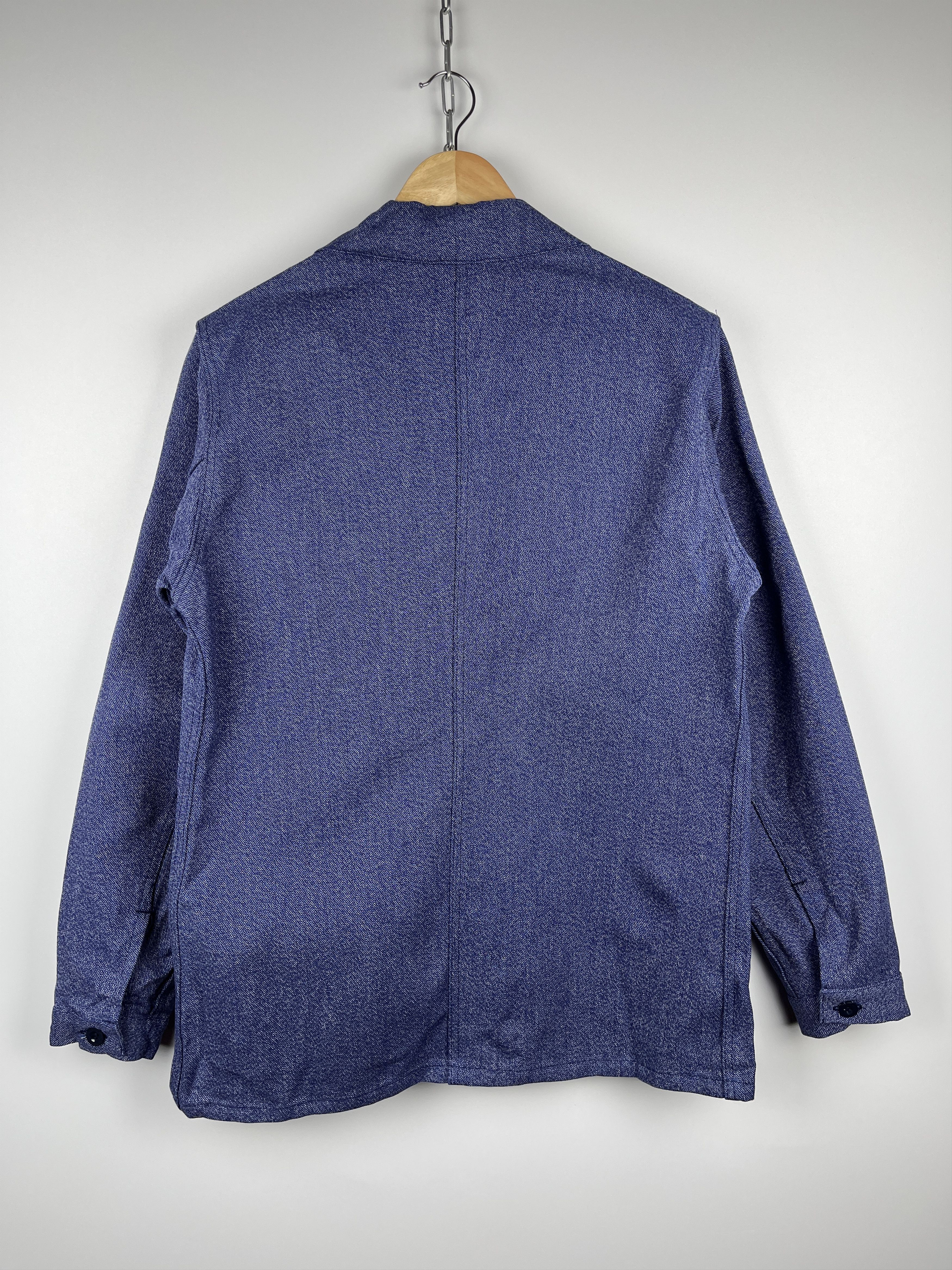 Le Laboureur Vintage French Work Jacket Lutteurs Sanfor Chore Workwear Size US M / EU 48-50 / 2 - 13 Thumbnail