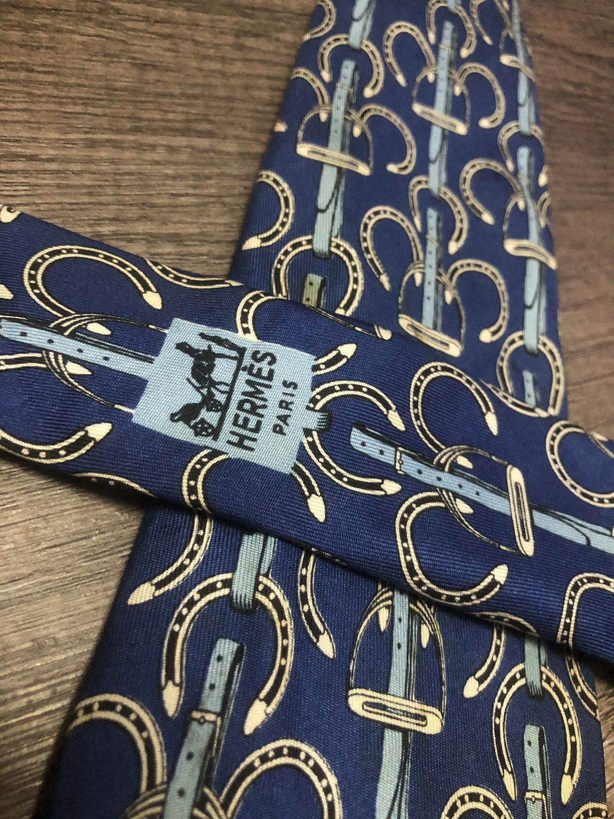Hermes HERMES PARIS TIE MONOGRAM FULL PRINT Size ONE SIZE - 6 Thumbnail