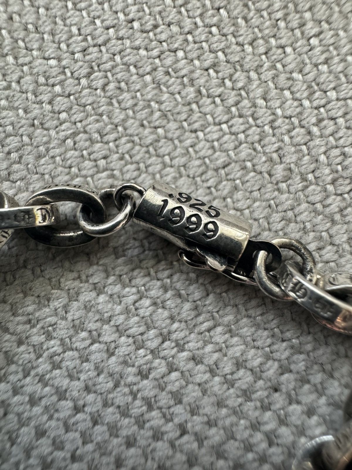 Chrome Hearts Chrome Hearts Sterling Silver Paper Chain Necklace Size ONE SIZE - 9 Thumbnail