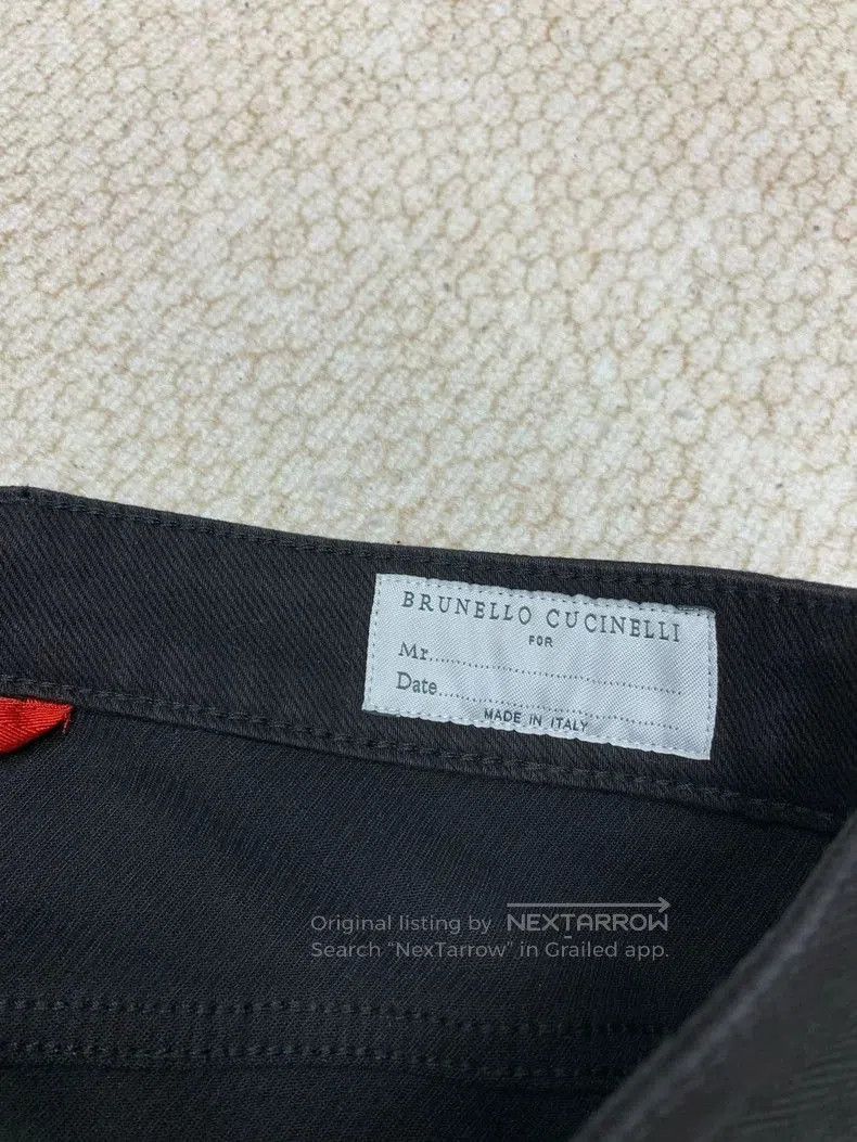 Brunello Cucinelli Brunello Cucinelli Black Men's Jeans. Size US 31 - 3 Thumbnail