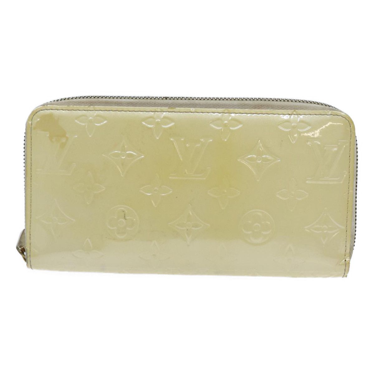 Louis Vuitton Zippy Wallet Ecru Patent Leather Wallet (Pre-Owned) Size ONE SIZE - 1 Thumbnail