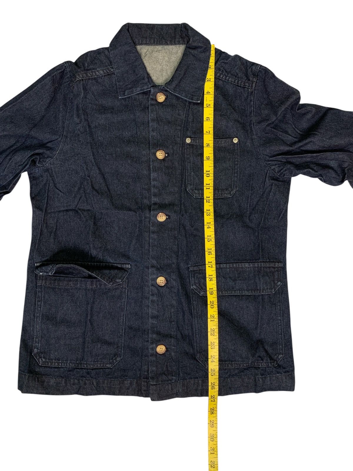 Other Rare Design Vintage Unbrand Soft Denim Jackets Size L / US 10 / IT 46 - 7 Thumbnail