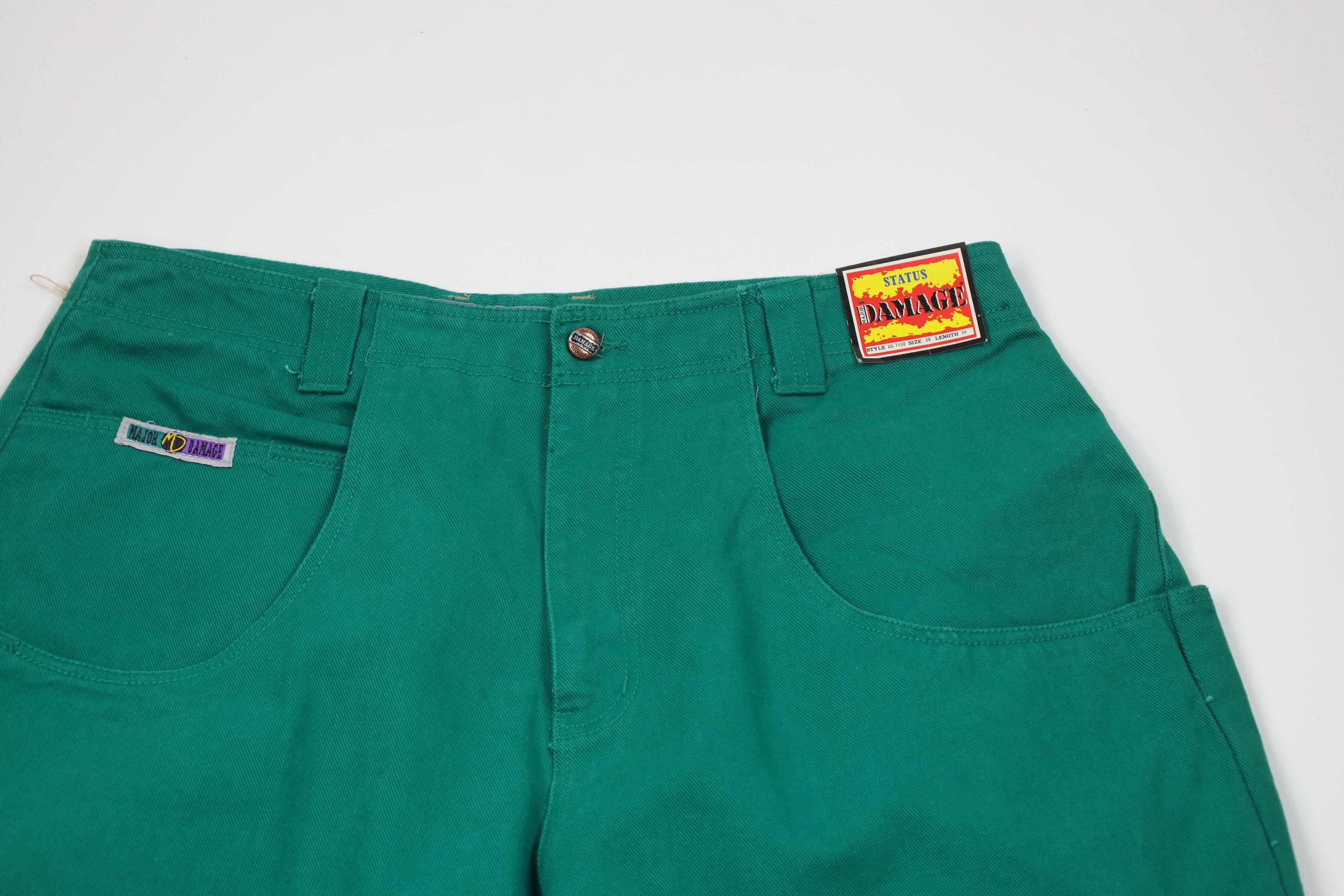 Vintage Deadstock Vintage 90s Streetwear Wide Leg Skateboard Jeans Size US 38 / EU 54 - 2 Thumbnail