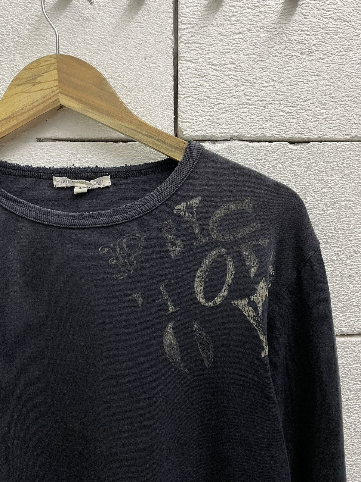 If Six Was Nine Thrashed Distressed Sun Faded Shirt ERD Grunge Size US L / EU 52-54 / 3 - 2 Thumbnail