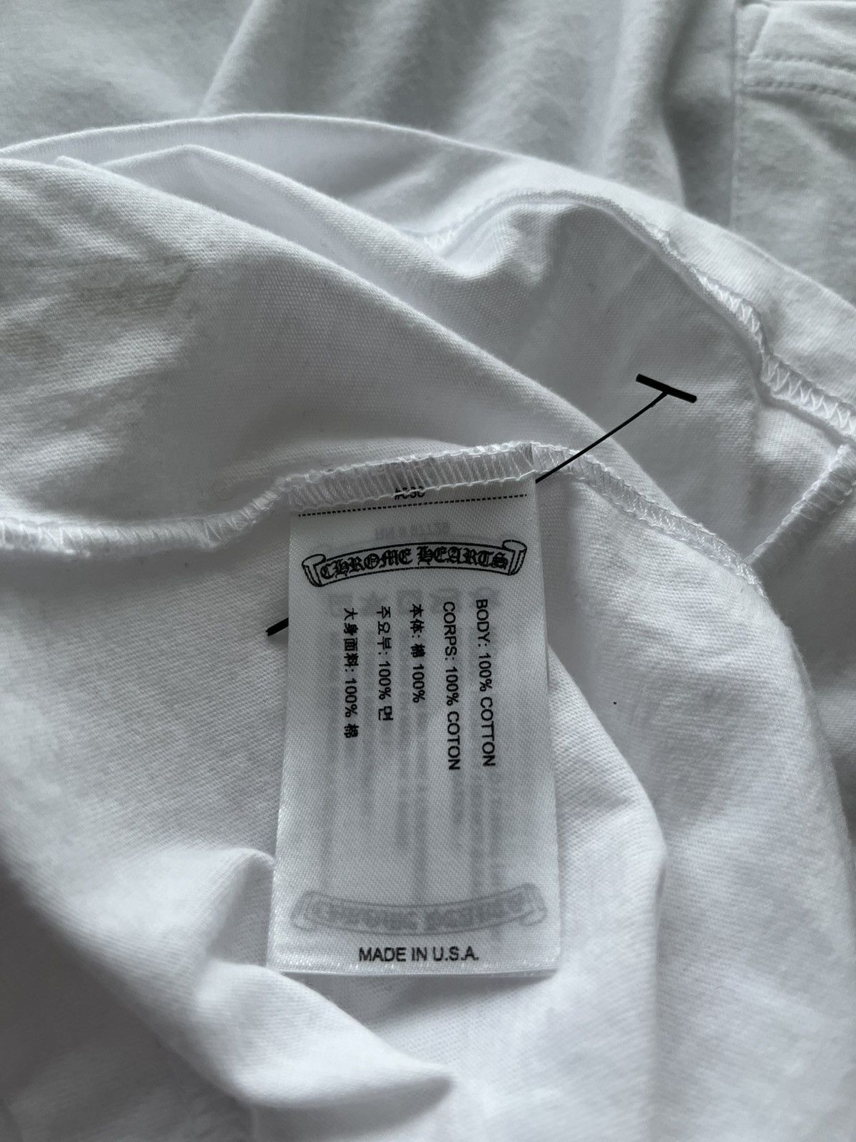Chrome Hearts RARE Chrome Hearts Logo Tee T-shirt Brand New Size US L / EU 52-54 / 3 - 5 Thumbnail