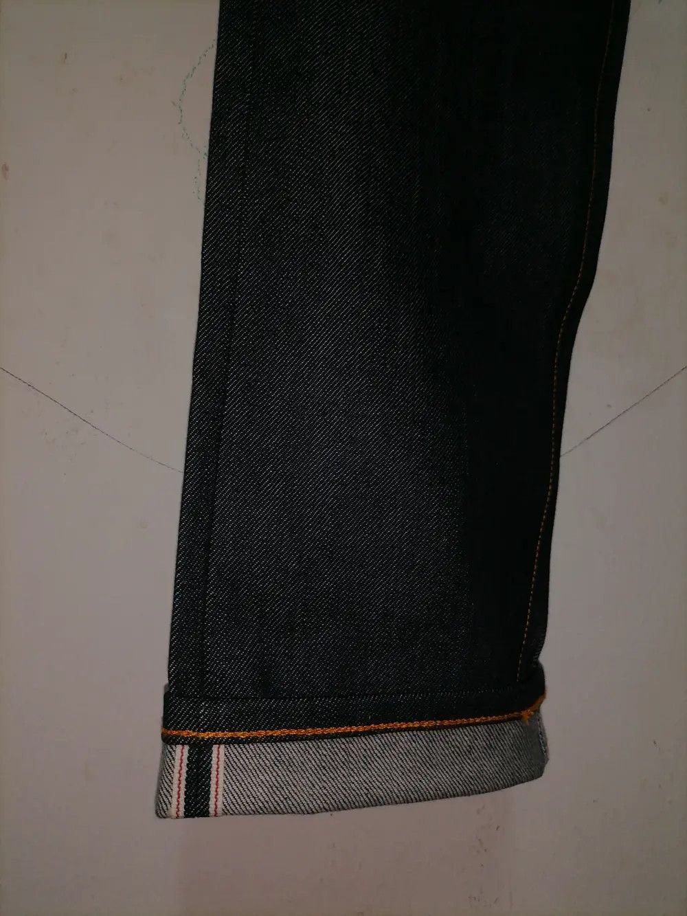 If Six Was Nine × Japanese Brand × Jil Sander Jil Sander X Uniqlo Selvedge Denim Jeans Size US 33 - 6 Thumbnail