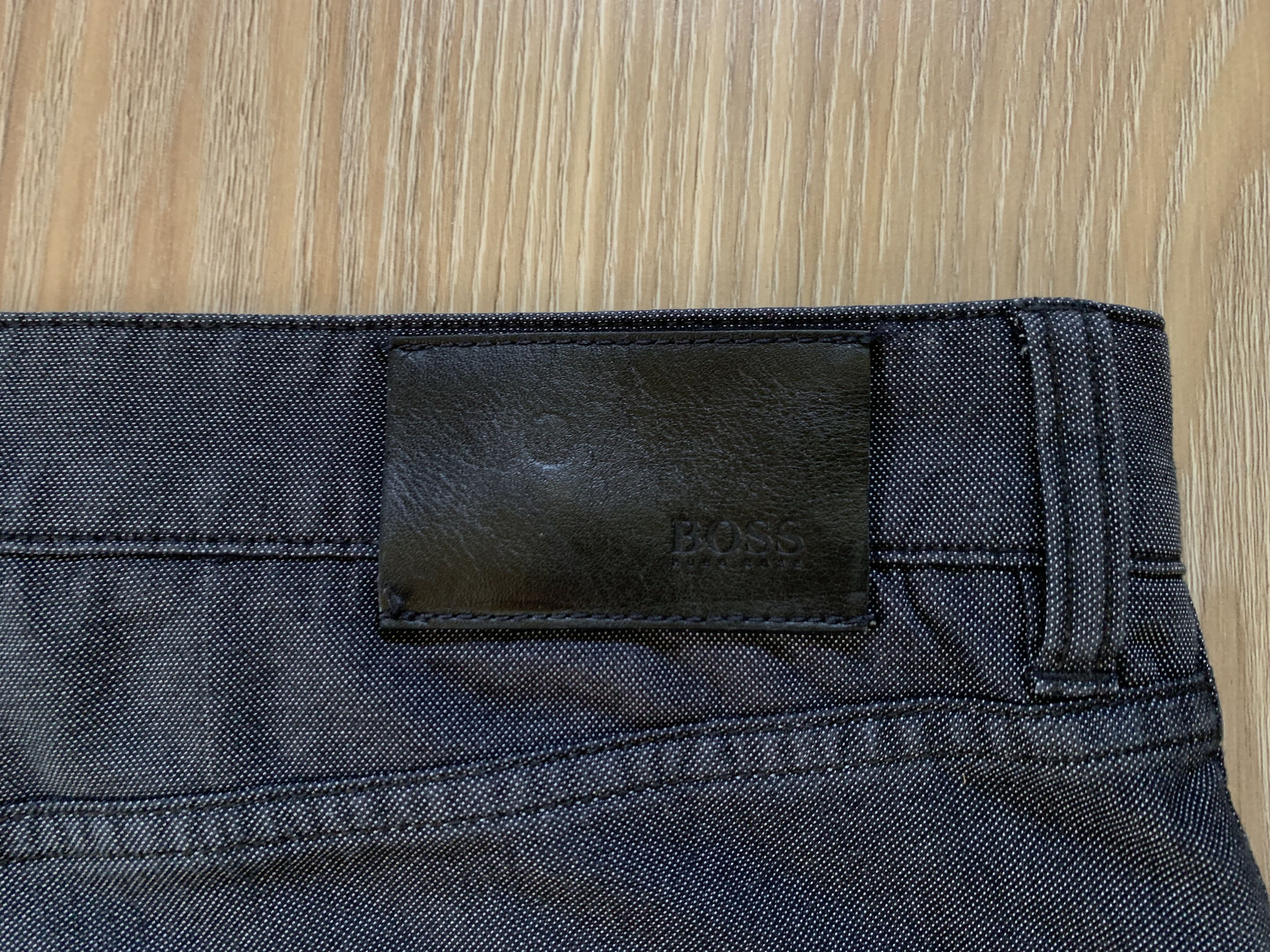 Hugo Boss Hugo Boss Mens Dark Gray Stretch Jeans Pants Size US 38 / EU 54 - 8 Thumbnail