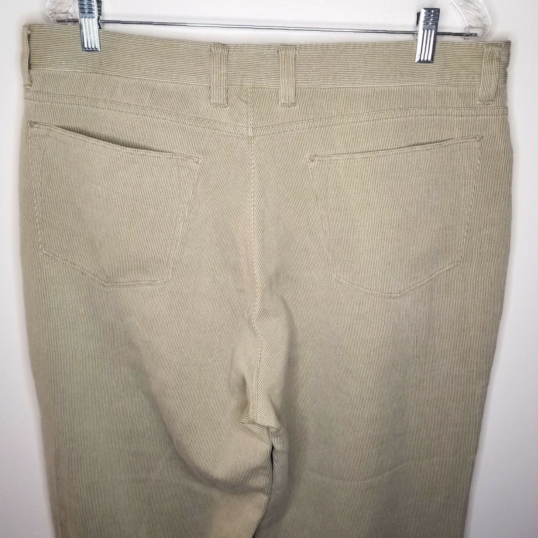 Tommy Bahama TOMMY BAHAMA Dress Pants Mens Beige Silk Cotton Blend Size 36x33 Size US 36 / EU 52 - 7 Thumbnail
