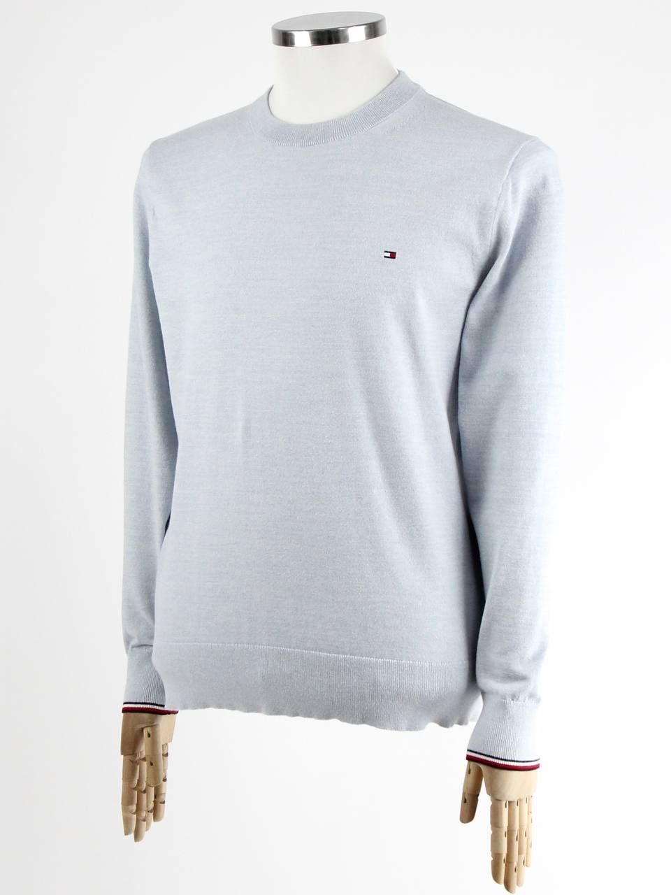 Tommy Hilfiger TOMMY HILFIGER Knitted jumper with logo Size US L / EU 52-54 / 3 - 3 Thumbnail