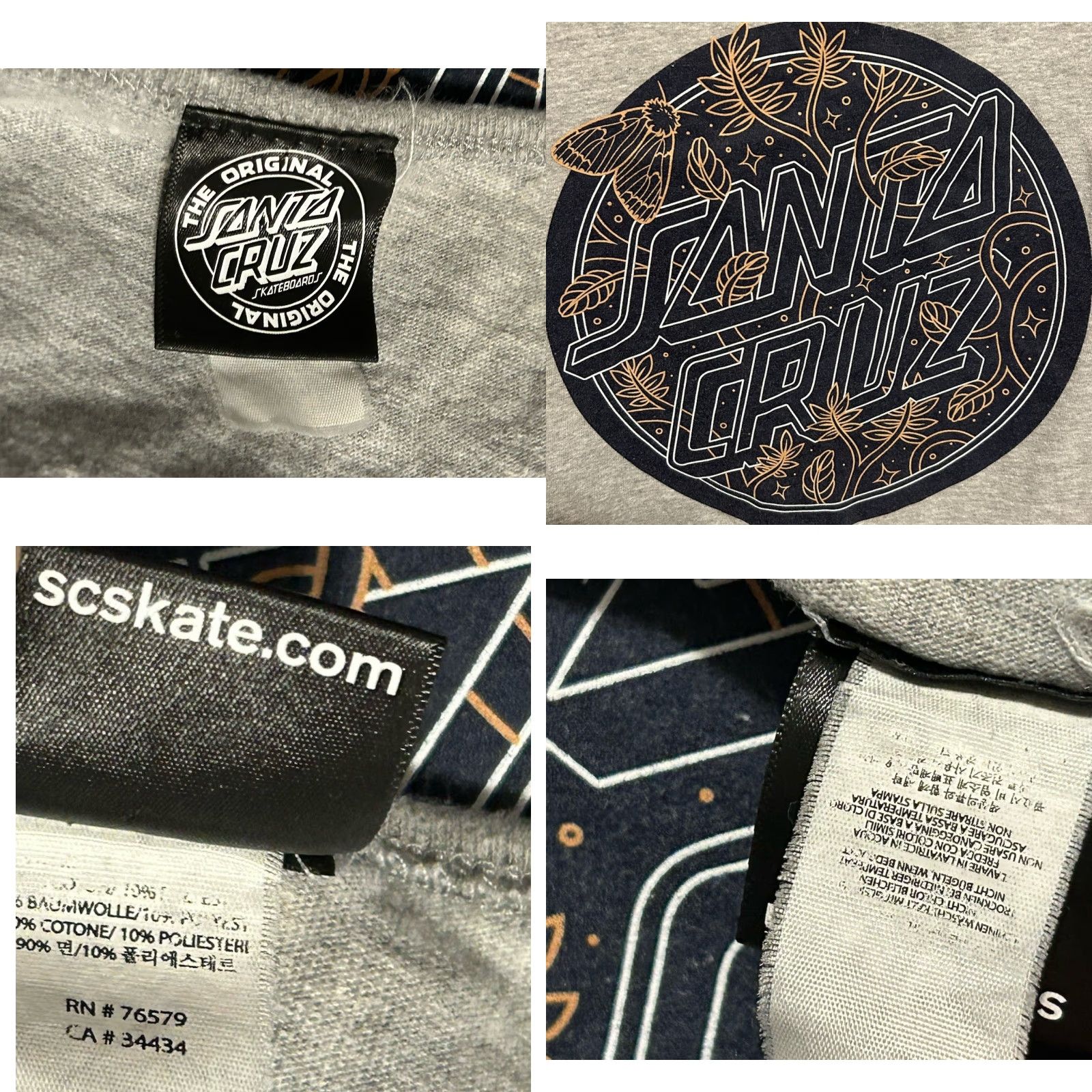 Vintage VINTAGE Santa Cruz Tank Top Shirt Men XL Heather Gray Double Sided Skateboarding Crew Neck Sleeveless T-Shirt Size US XL / EU 56 / 4 - 8 Thumbnail