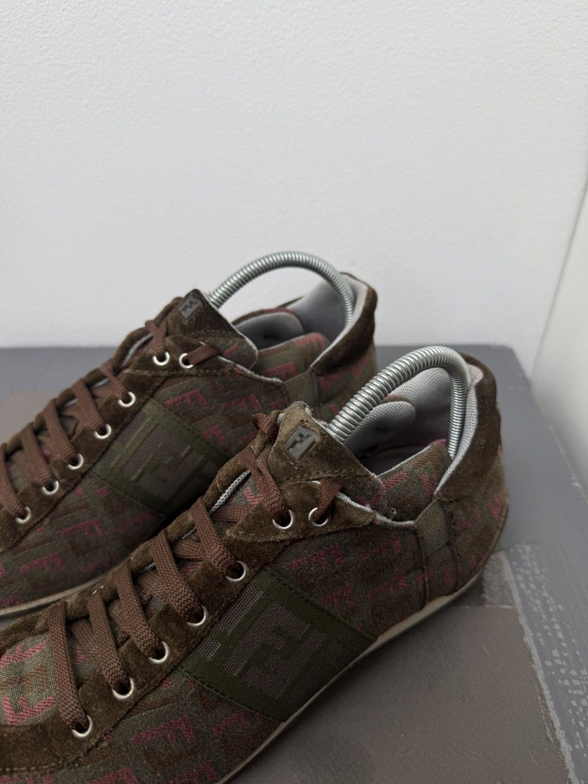Fendi Fendi sneakers shoes monogram luxury wear vintage old money Size US 6 / IT 36 - 8 Thumbnail