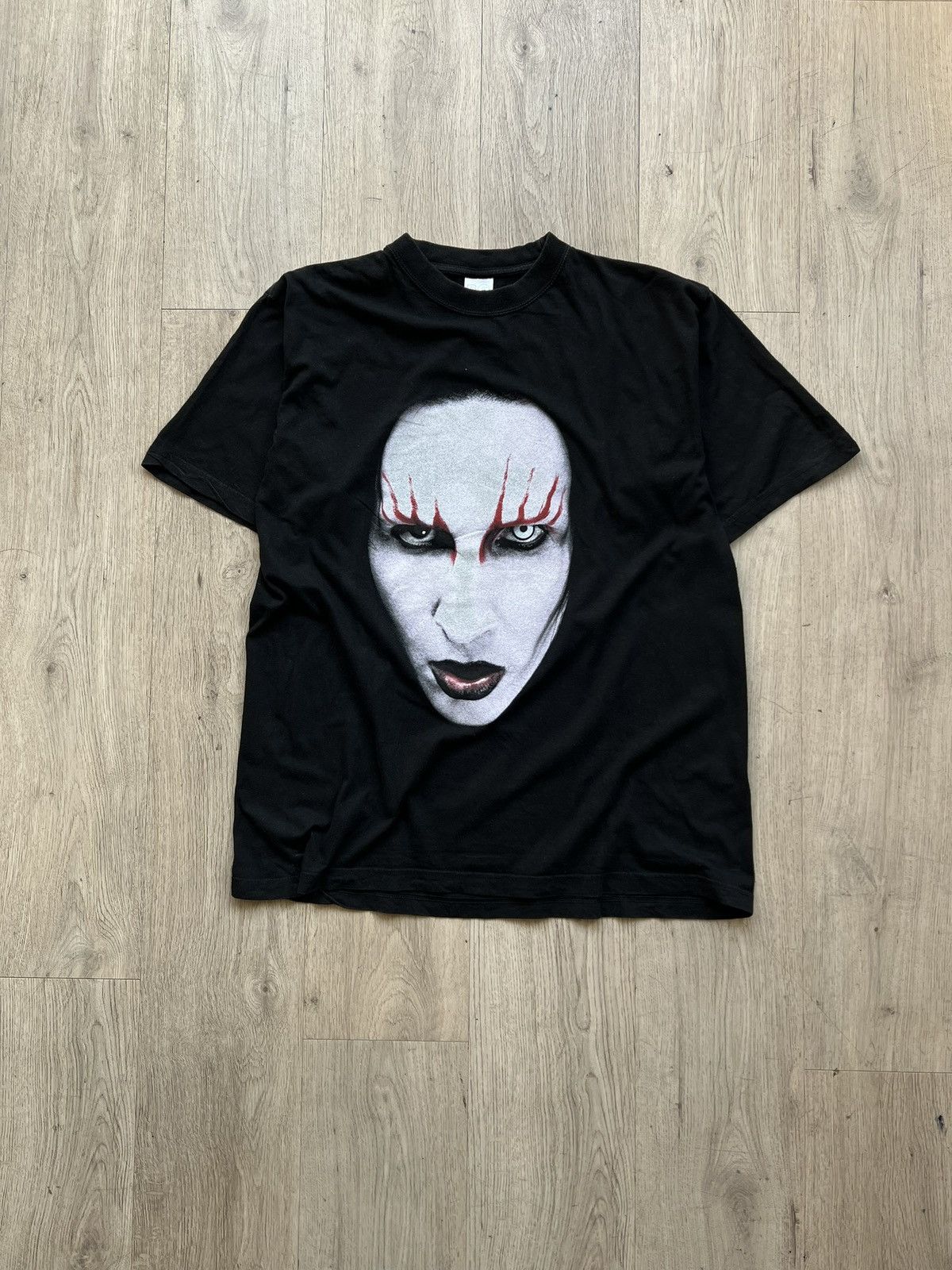 Band Tees Marilyn Manson Band T-Shirt Size US XL / EU 56 / 4 - 1 Thumbnail