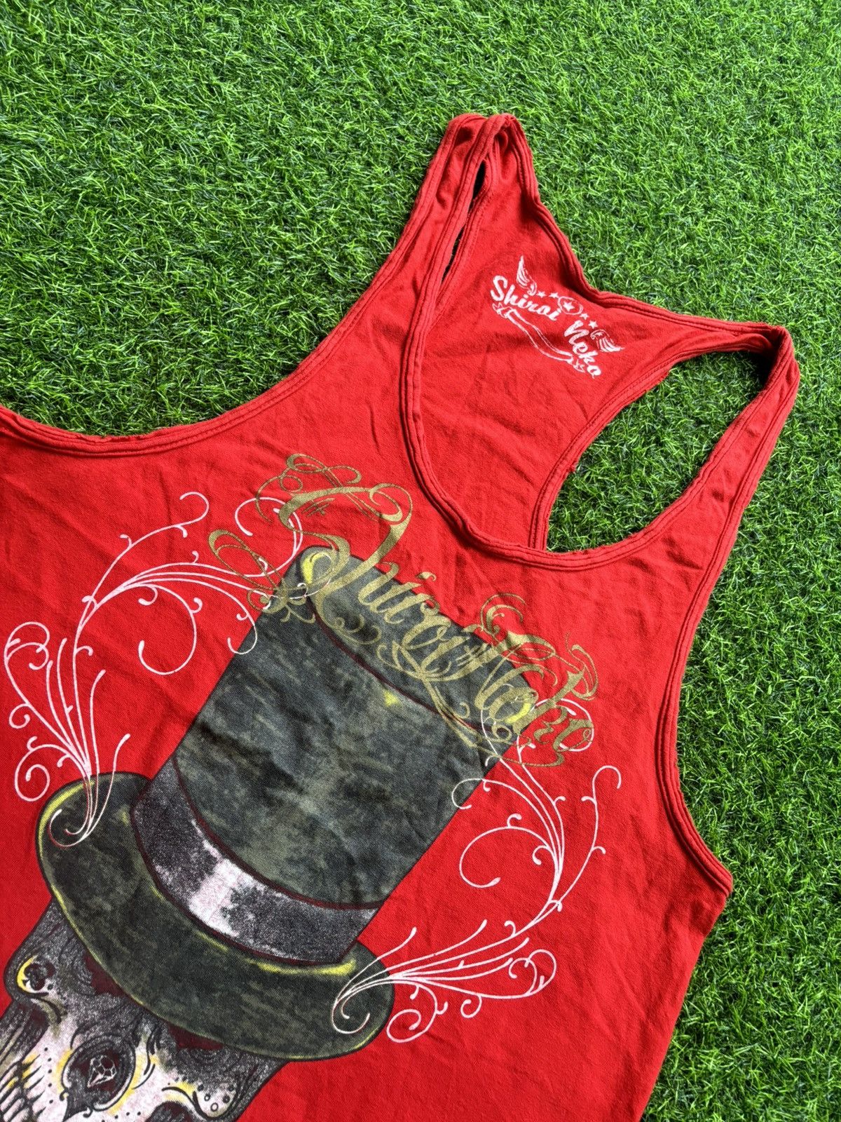 Hysteric Glamour Y2k Shilai Neka Skull Punk Style Tank Tops Size US XL / EU 56 / 4 - 6 Thumbnail