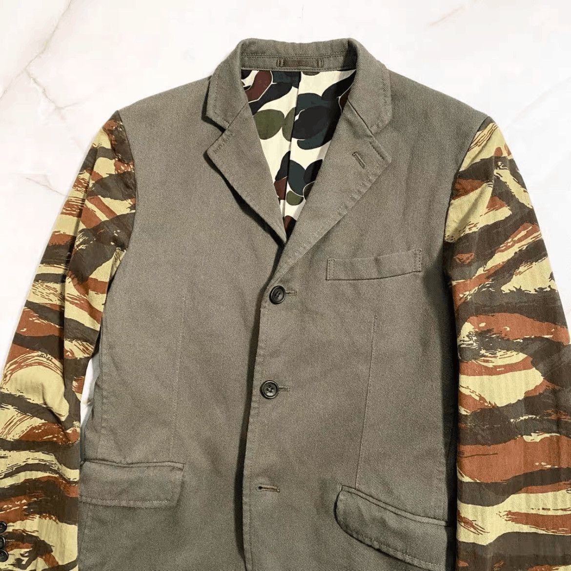 Comme des Garcons Homme Plus Comme Des Garcons Homme Camo Jacket-2508 Size US XS / EU 42 / 0 - 3 Thumbnail