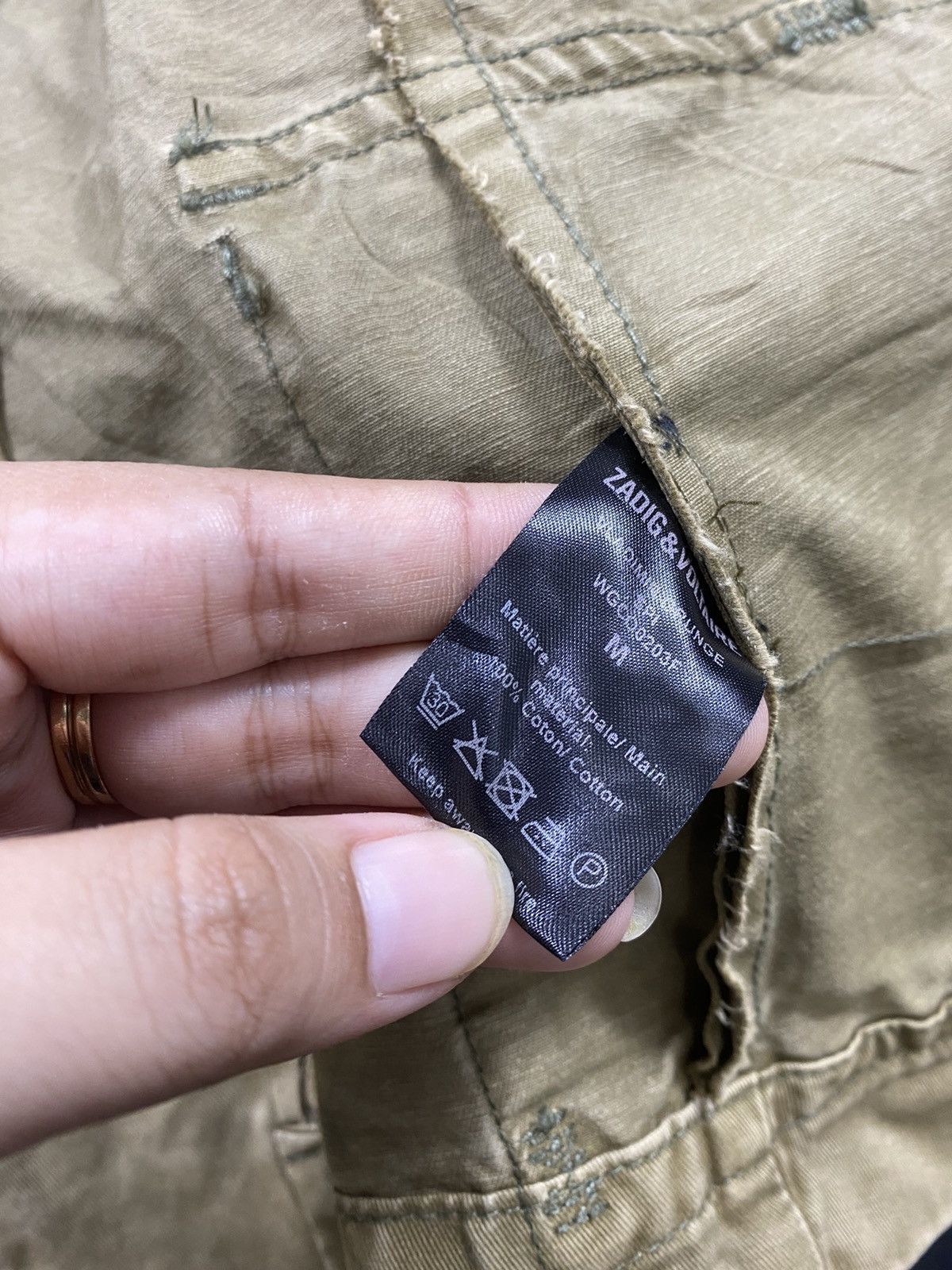 20471120 Japanese Military Jacket Punk Distressed Taxi Driver Style Size US M / EU 48-50 / 2 - 6 Thumbnail