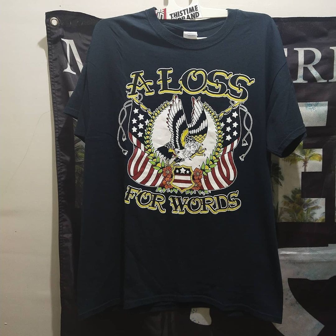 Band Tees × Vintage A Loss For Words Official Band Tees Merch Size US L / EU 52-54 / 3 - 1 Thumbnail
